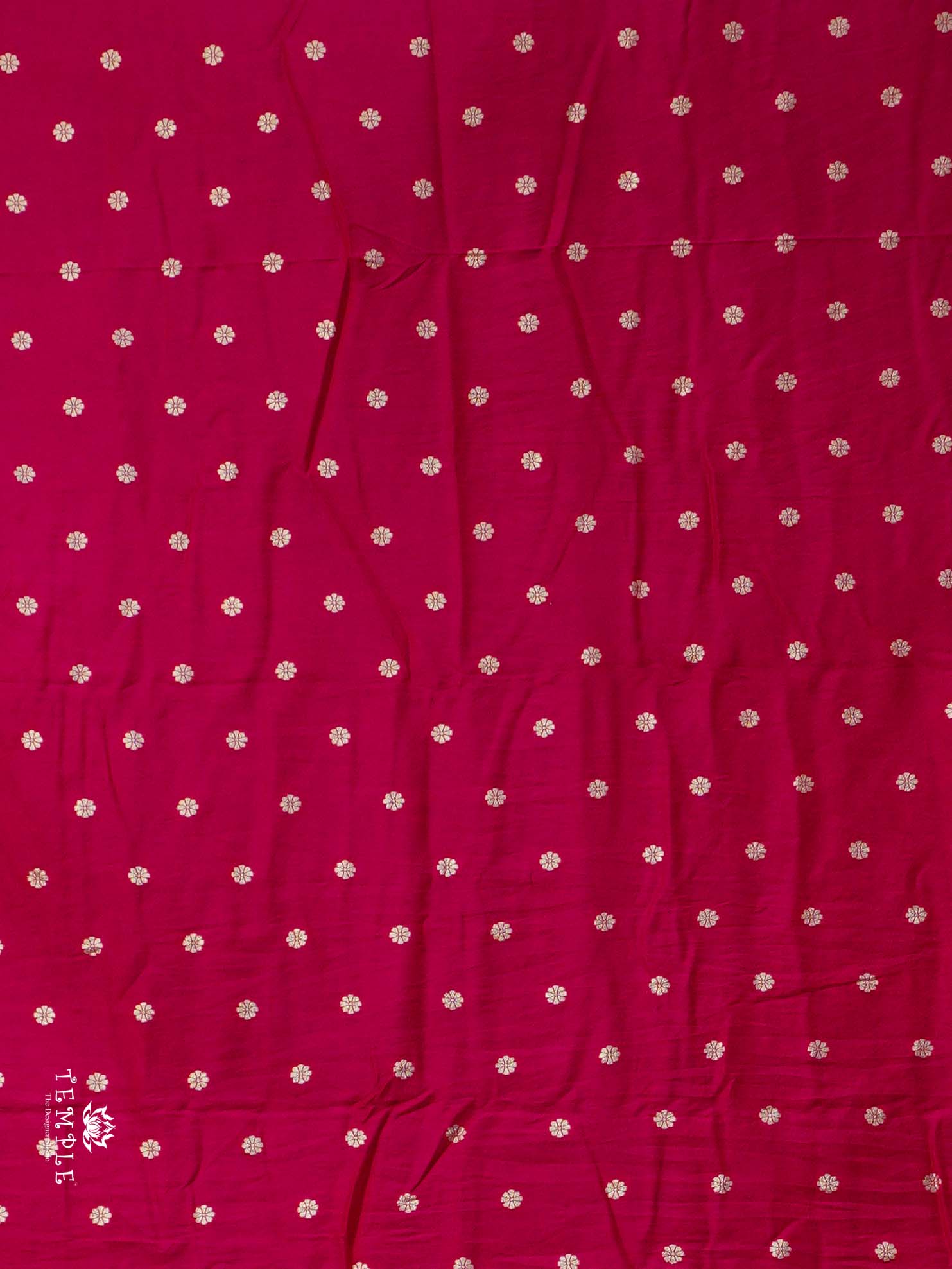 Viscose Georgette Saree With Zari Stripes | TTDS2455