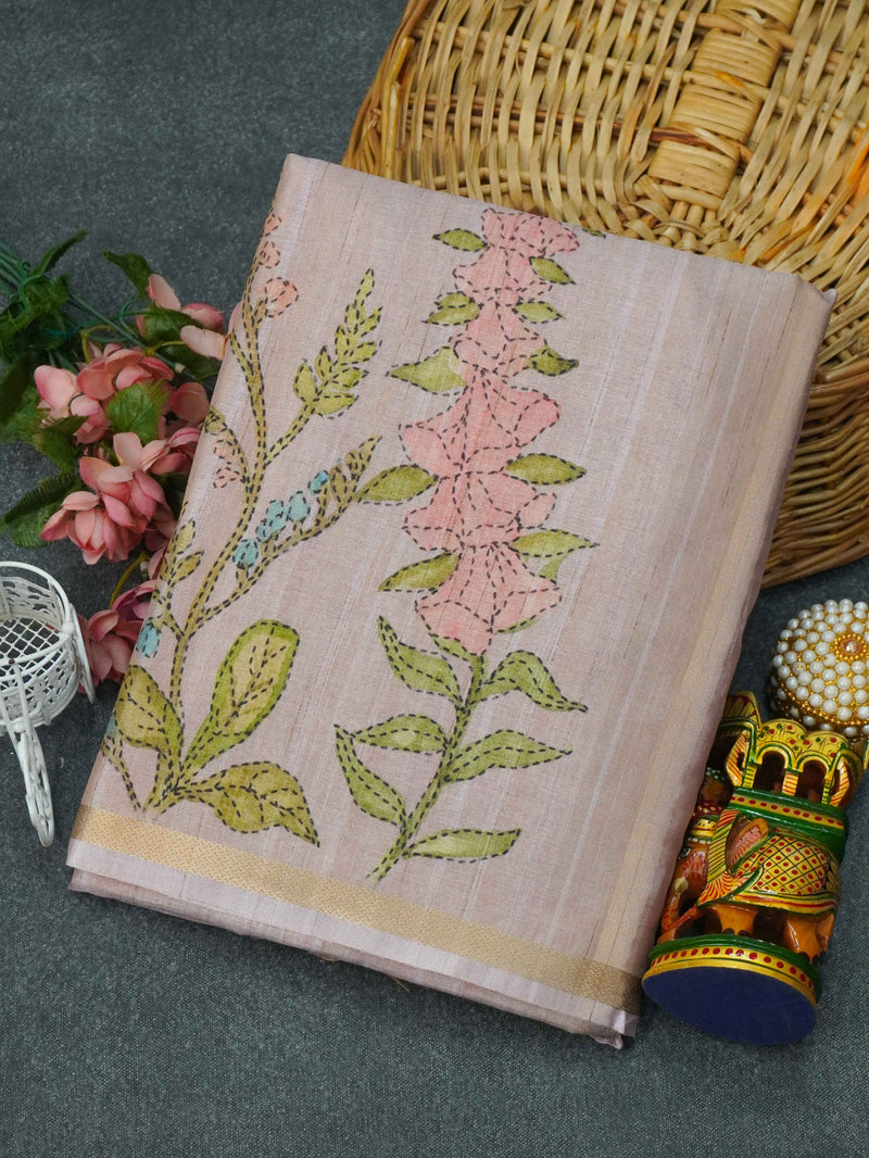 Printed Matka Saree | TTDS3367