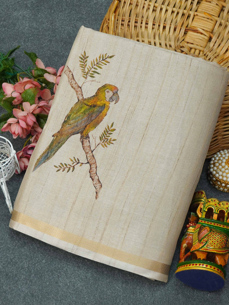 Printed Matka Saree | TTDS3389