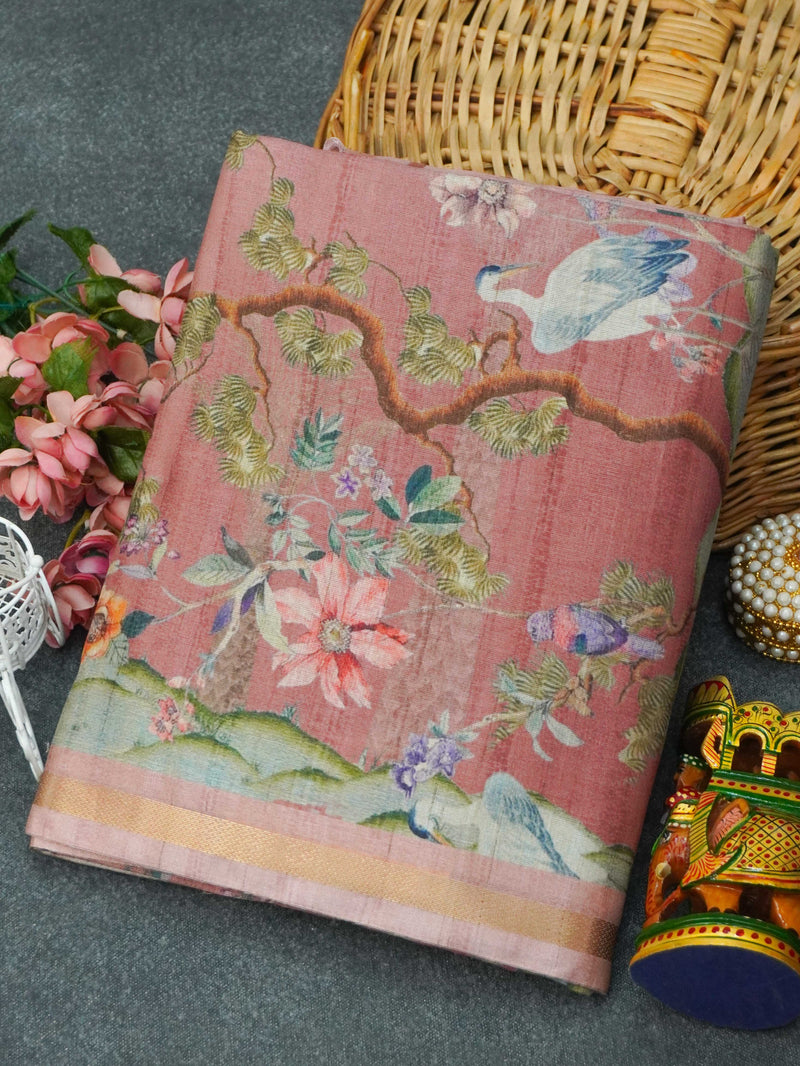 Printed Matka Saree | TTDS3388