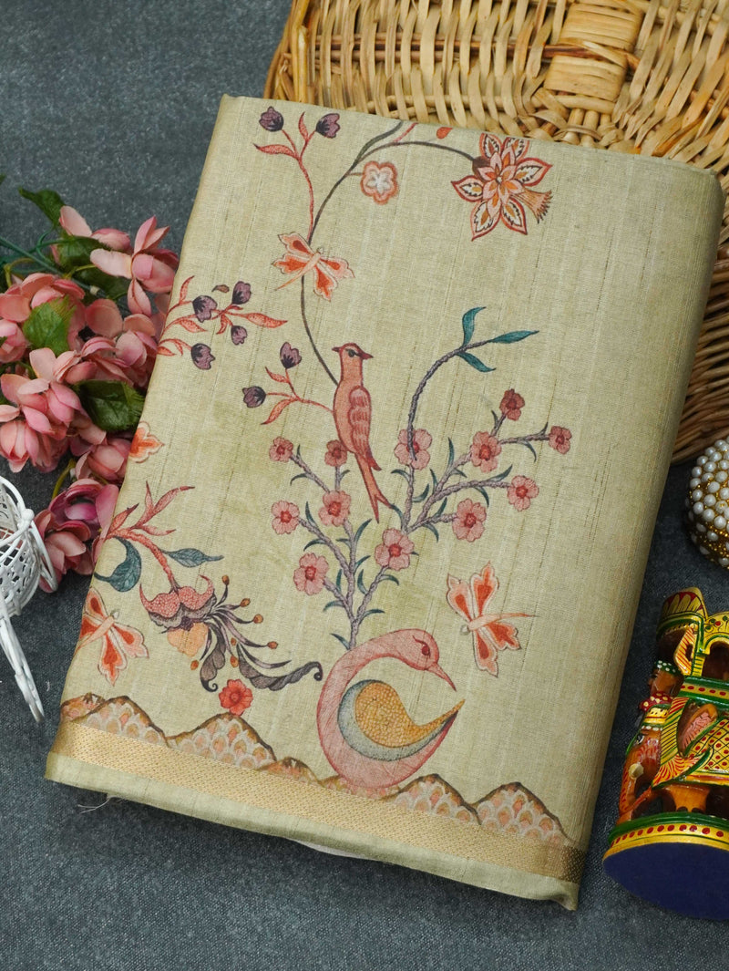Printed Matka Saree | TTDS3390