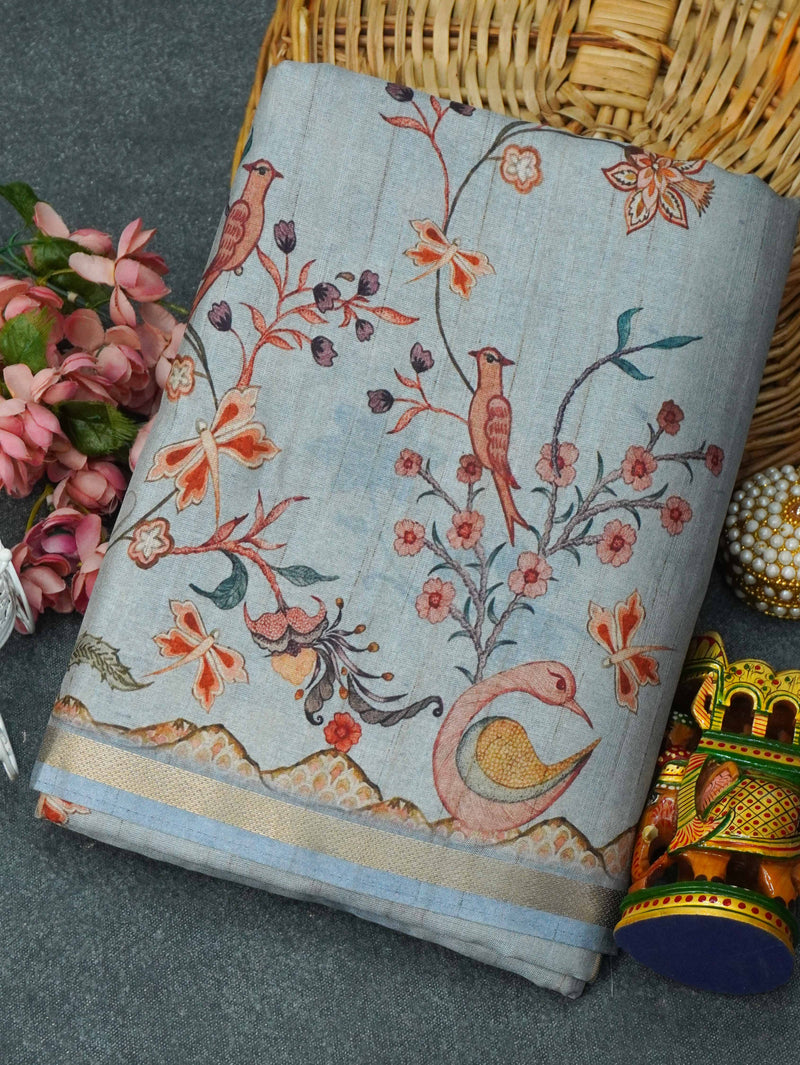 Printed Matka Saree | TTDS3390