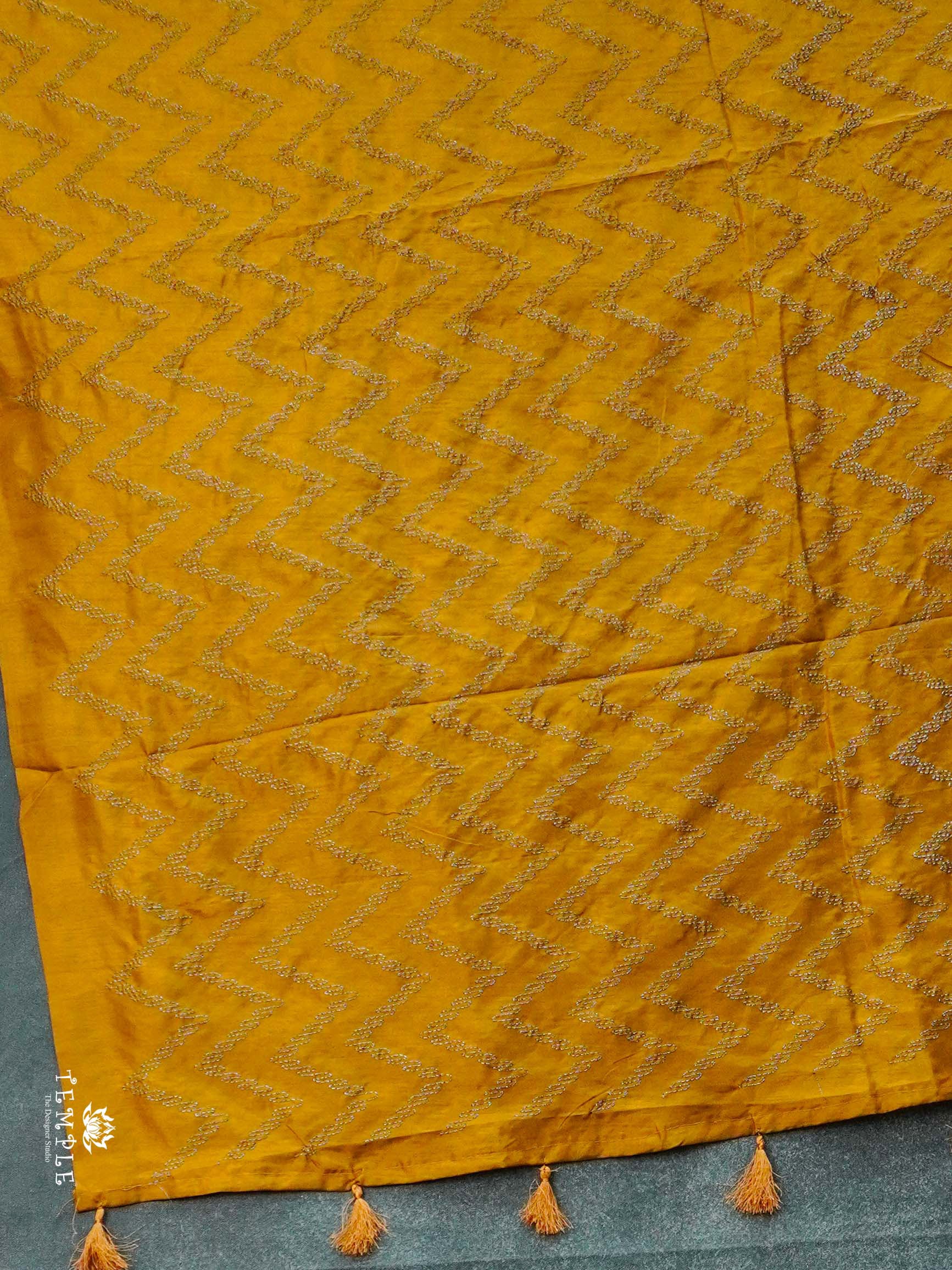 Matka Silk Saree With Zari Work | TTDS2474