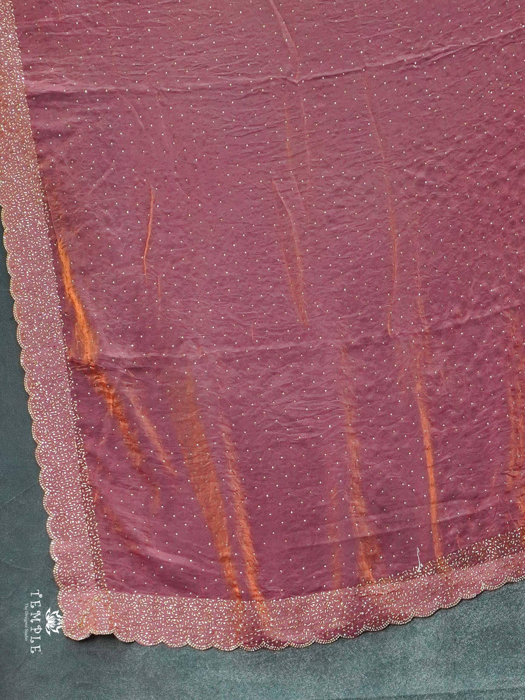 Designer Saree With Stone Work | TTDS2156
