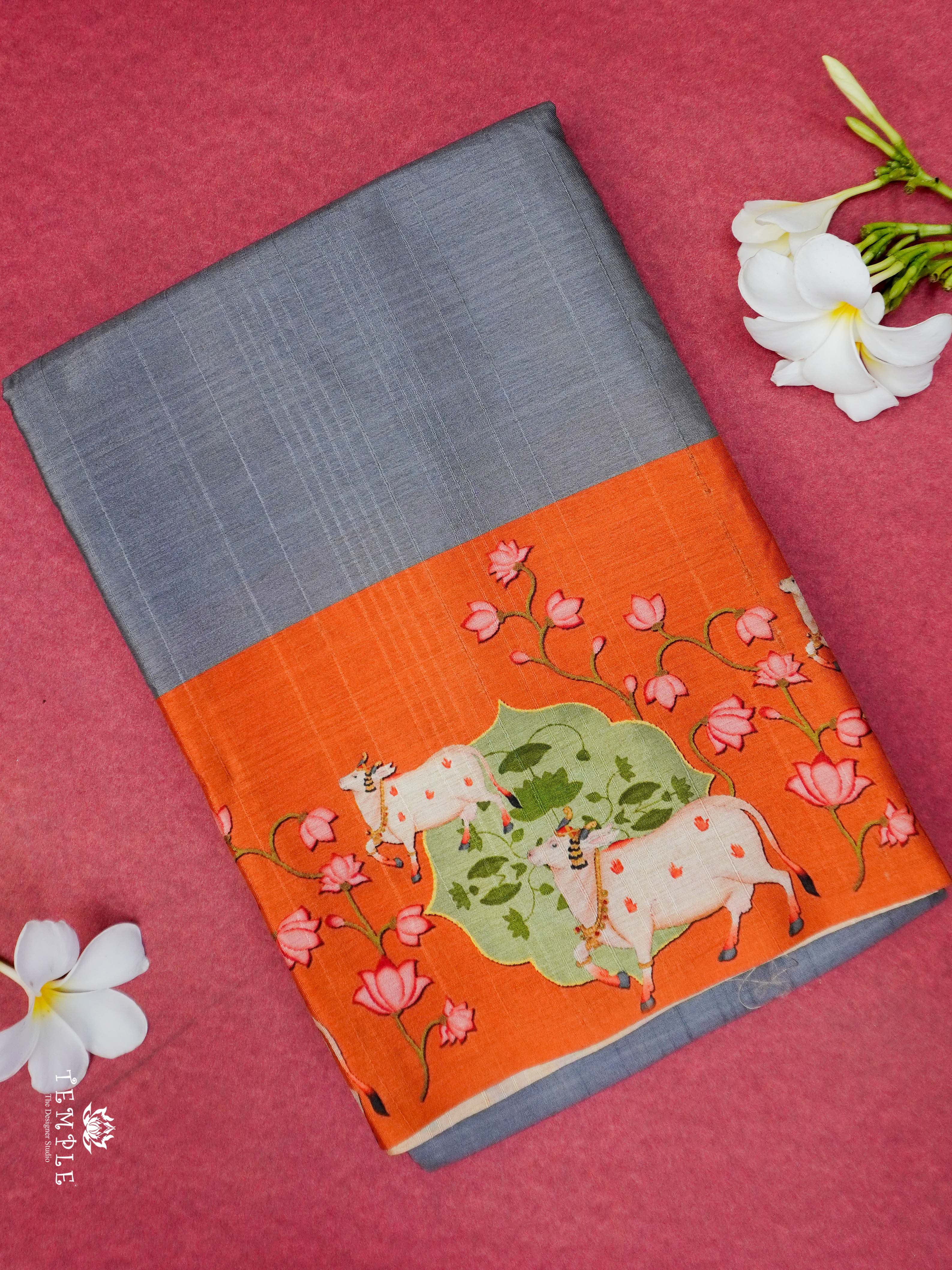 Fancy Cotton Saree | TTDS1986