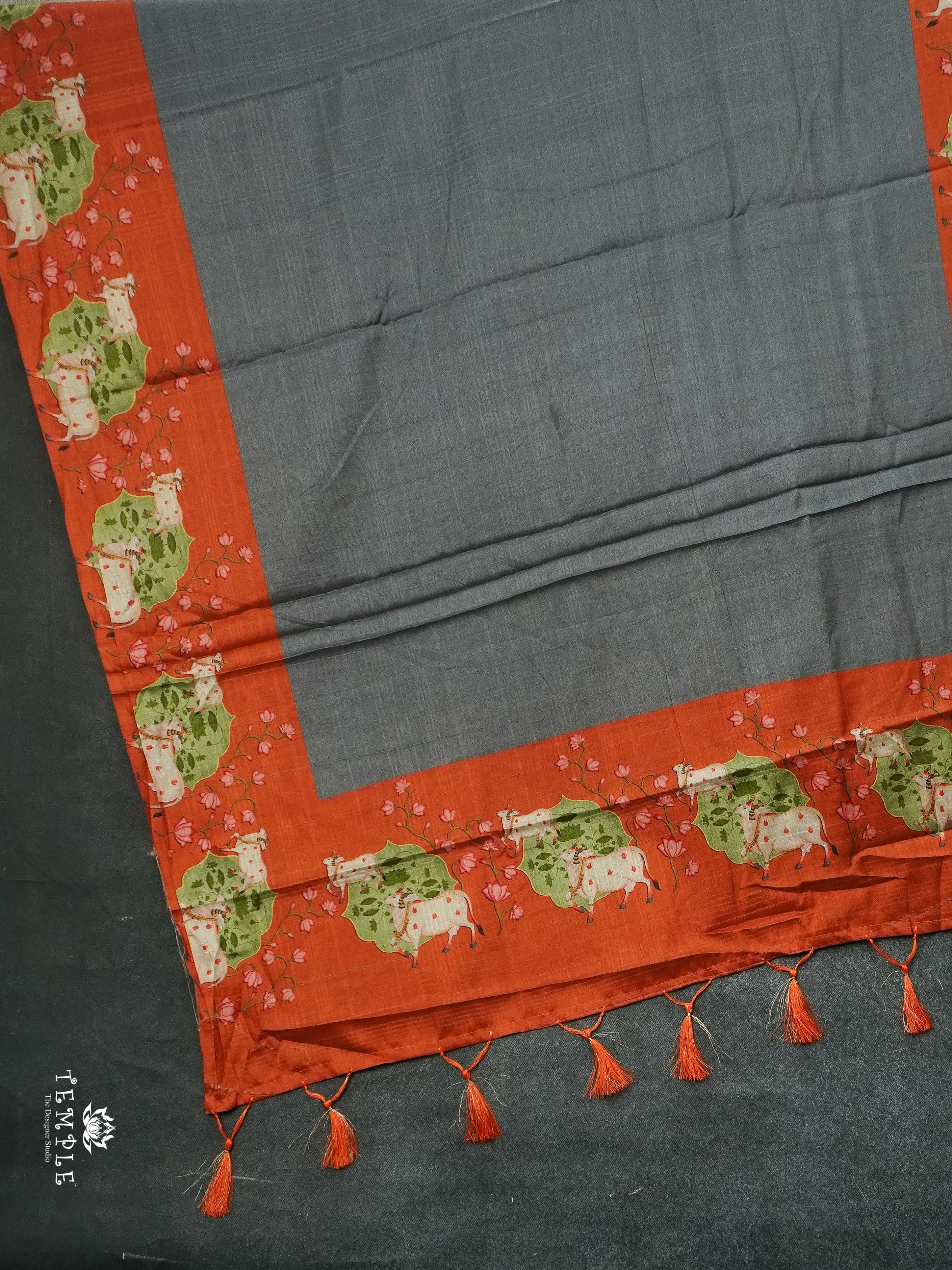 Fancy Cotton Saree | TTDS1986