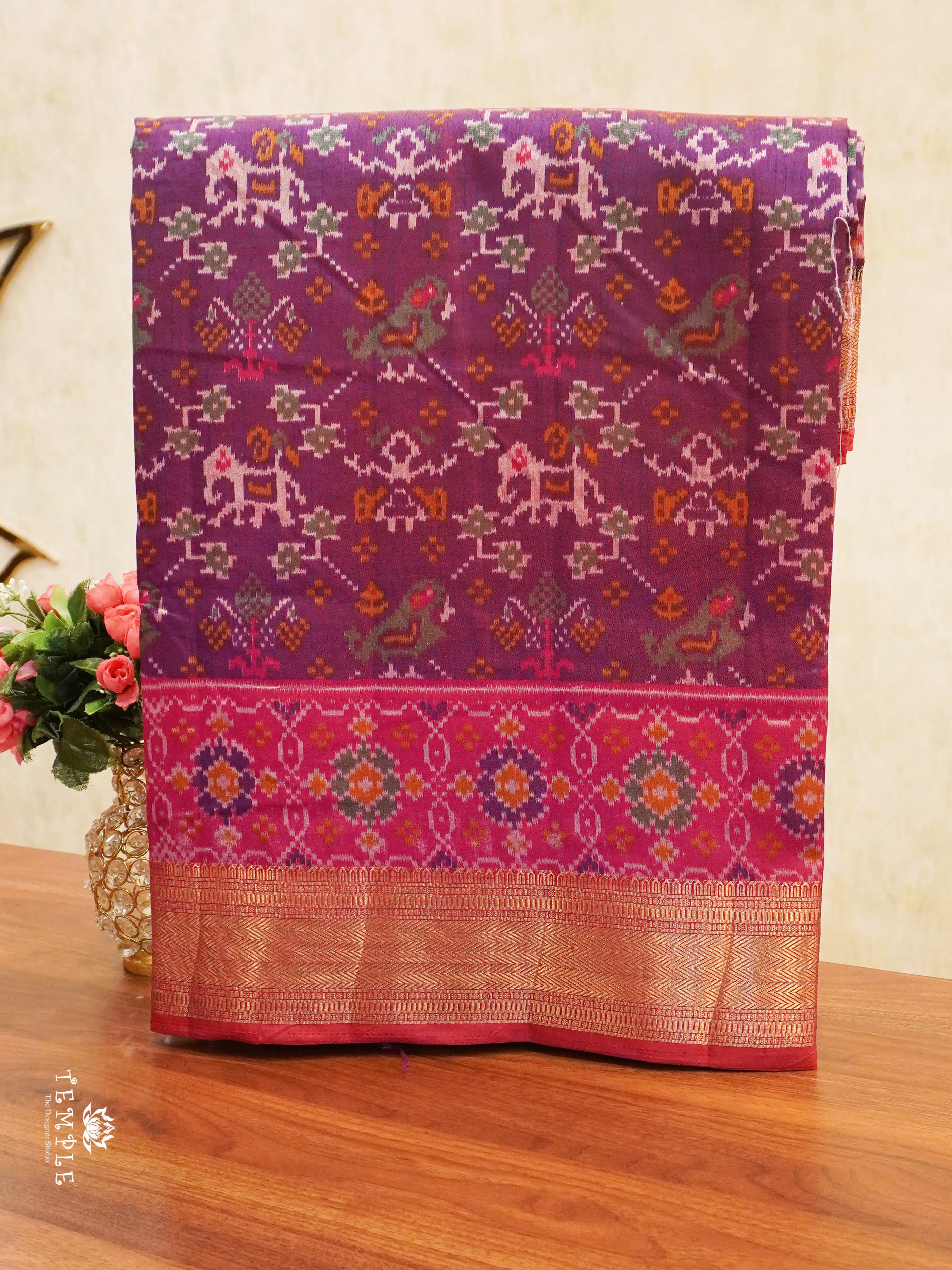 Printed Patola Saree | TTDS1388