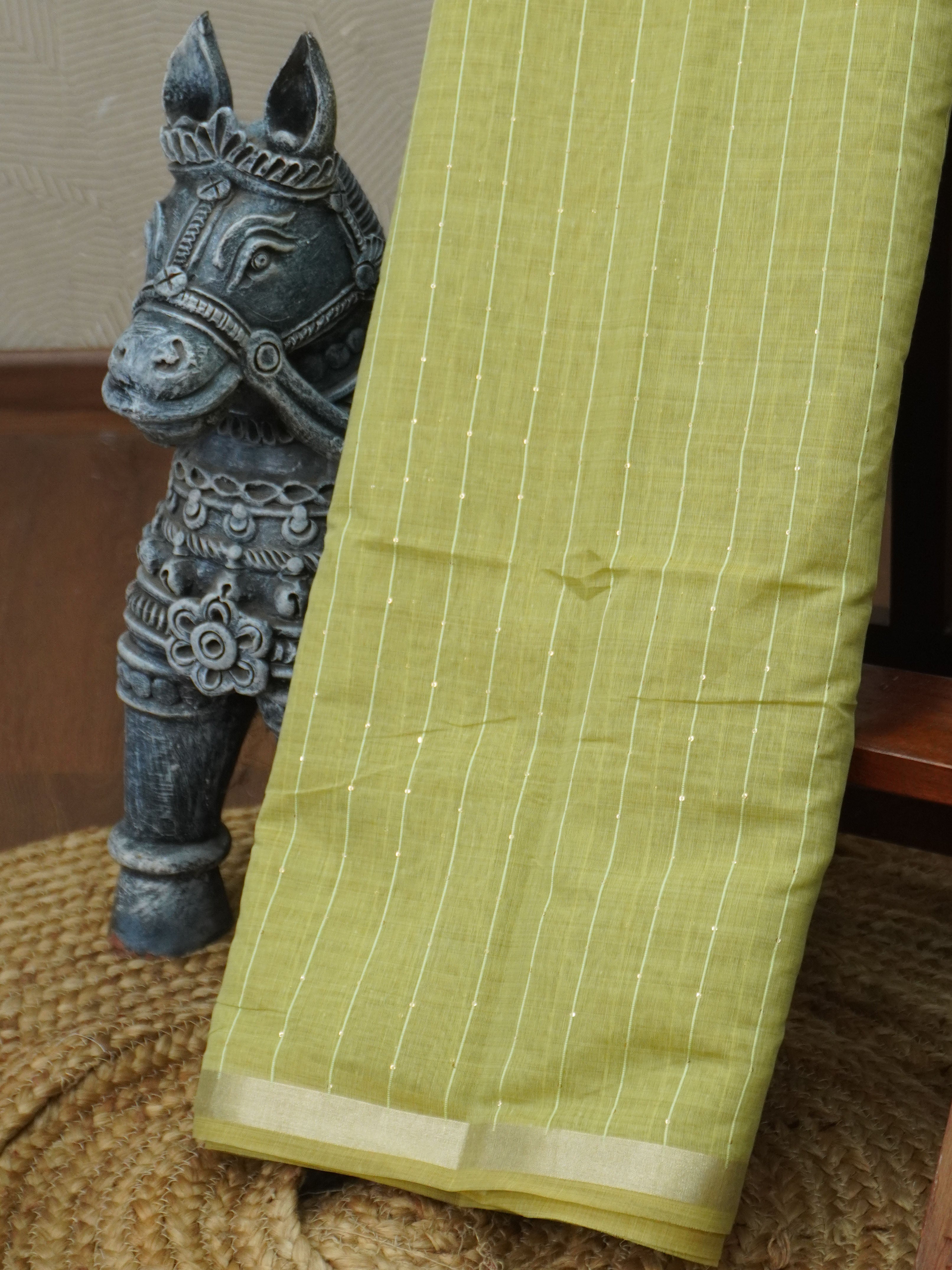 Chanderi Silk Saree | TTDS3360