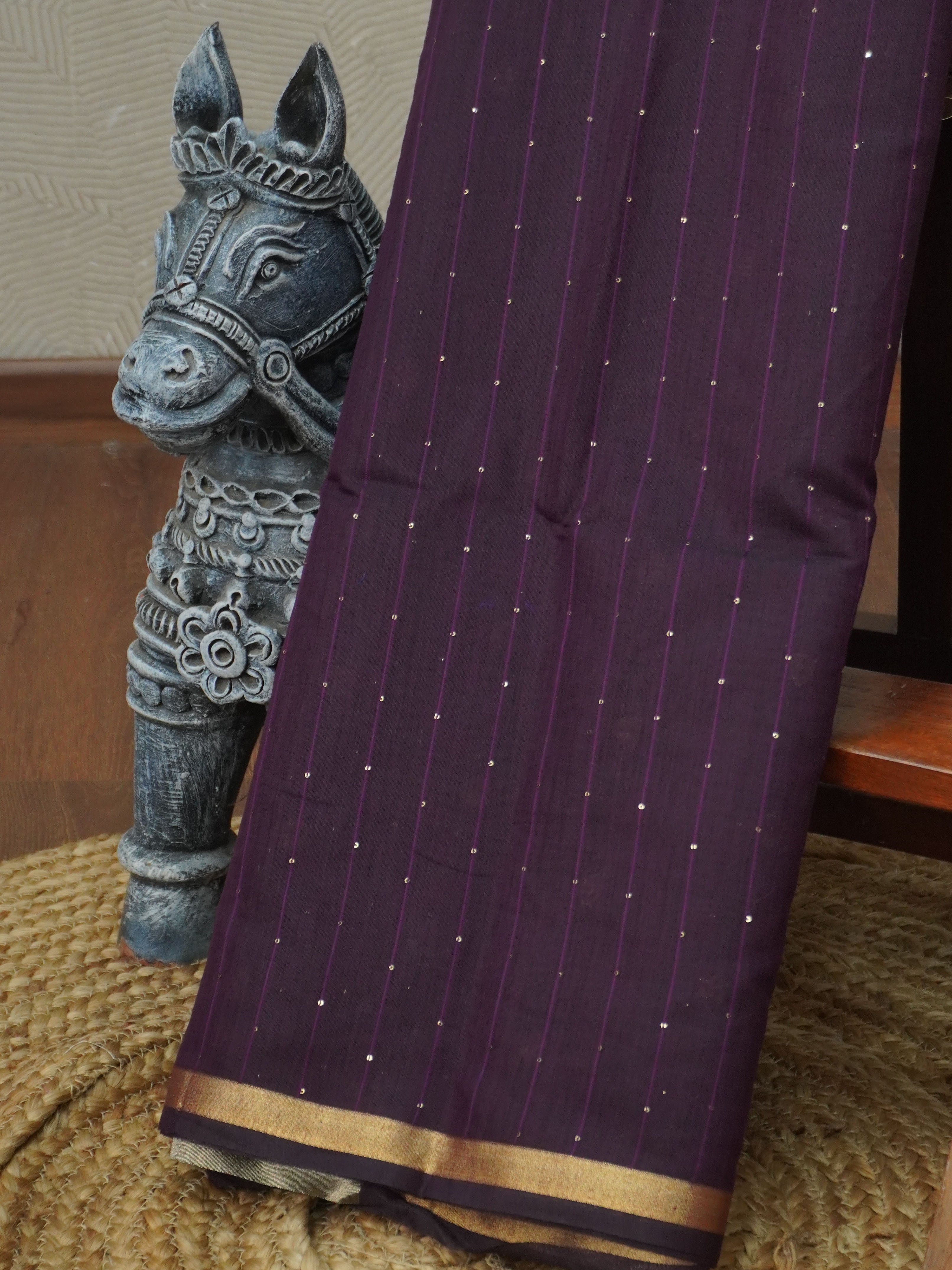 Chanderi Silk Saree | TTDS3360