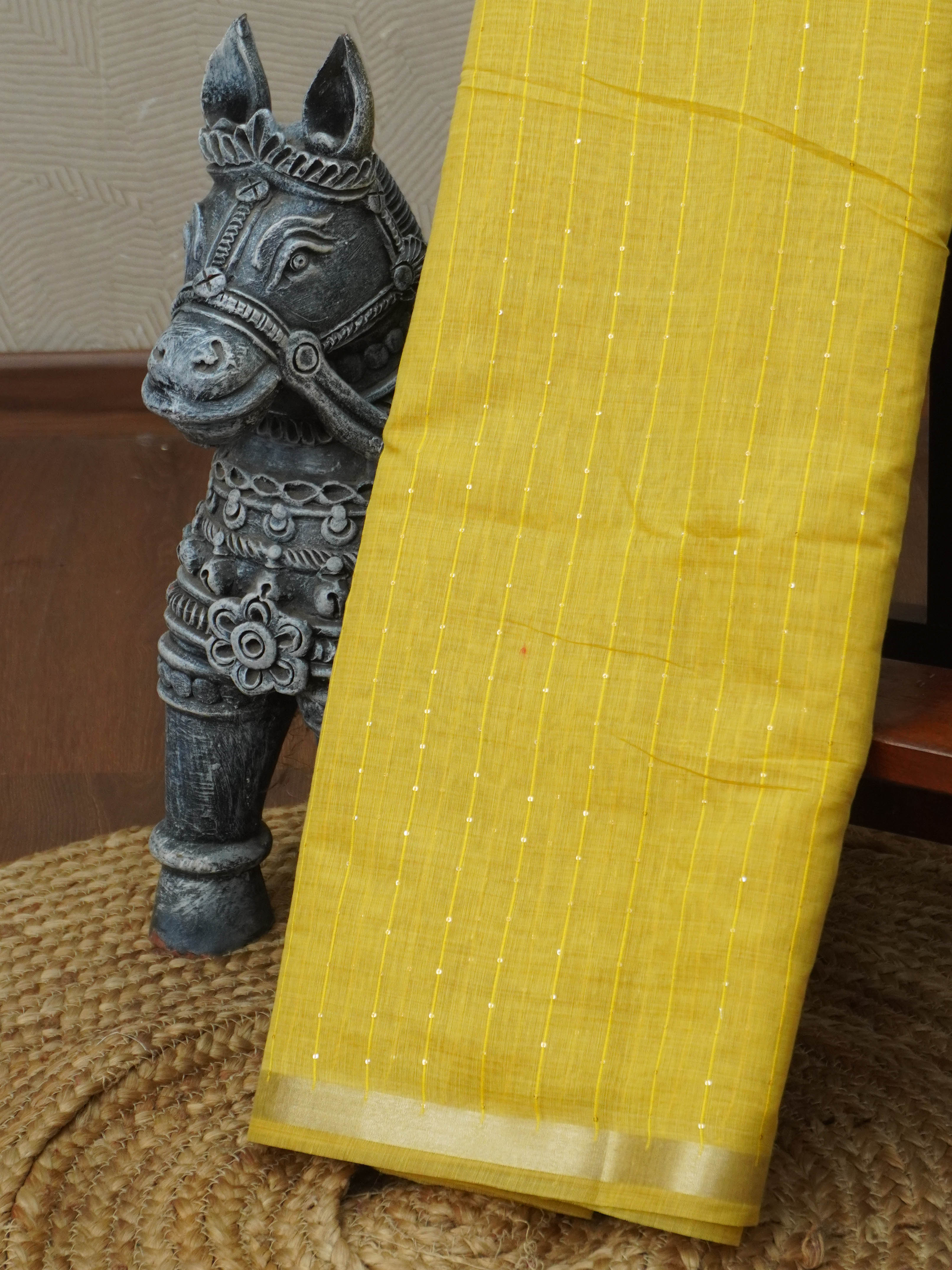 Chanderi Silk Saree | TTDS3360
