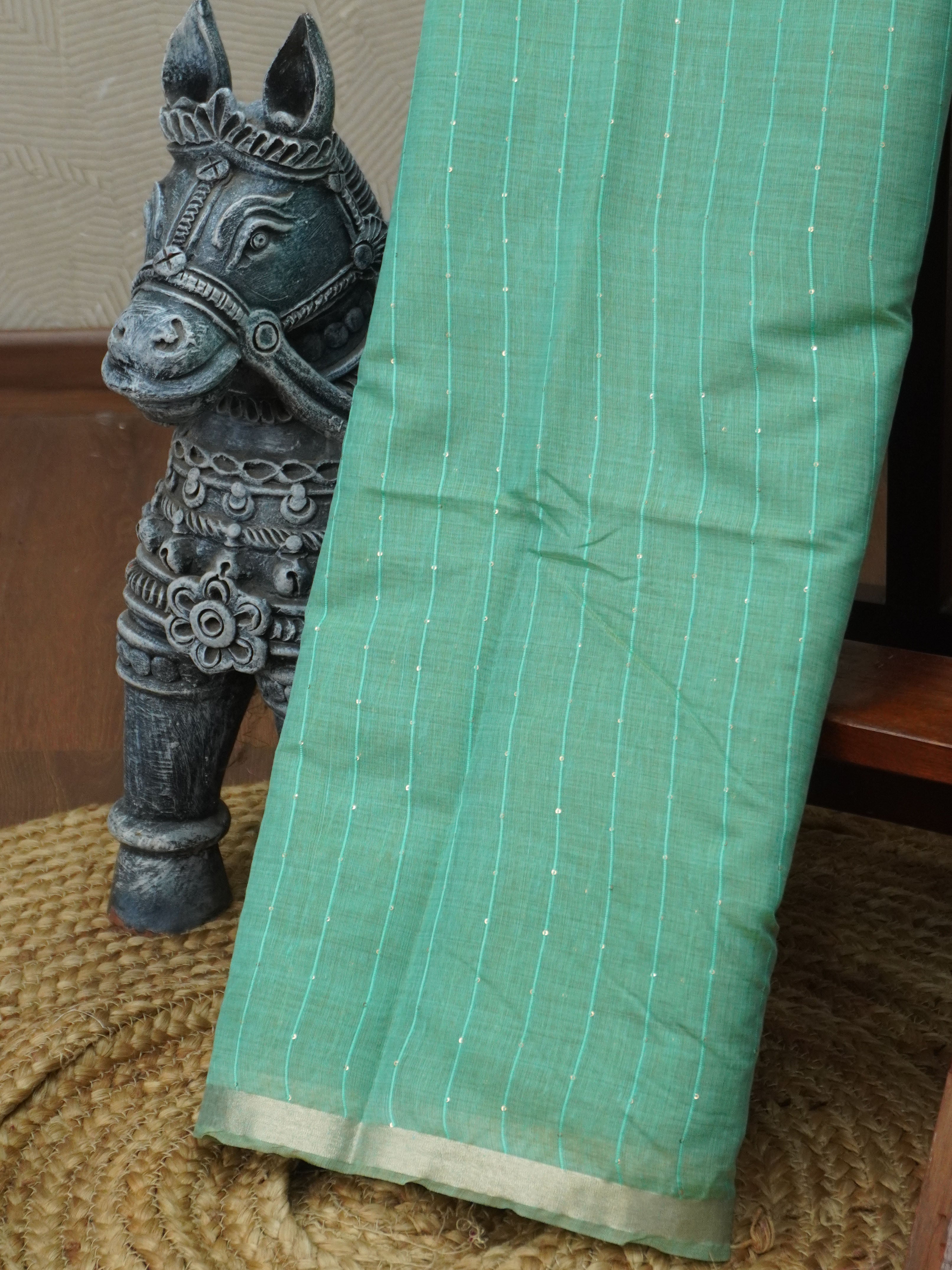 Chanderi Silk Saree | TTDS3360