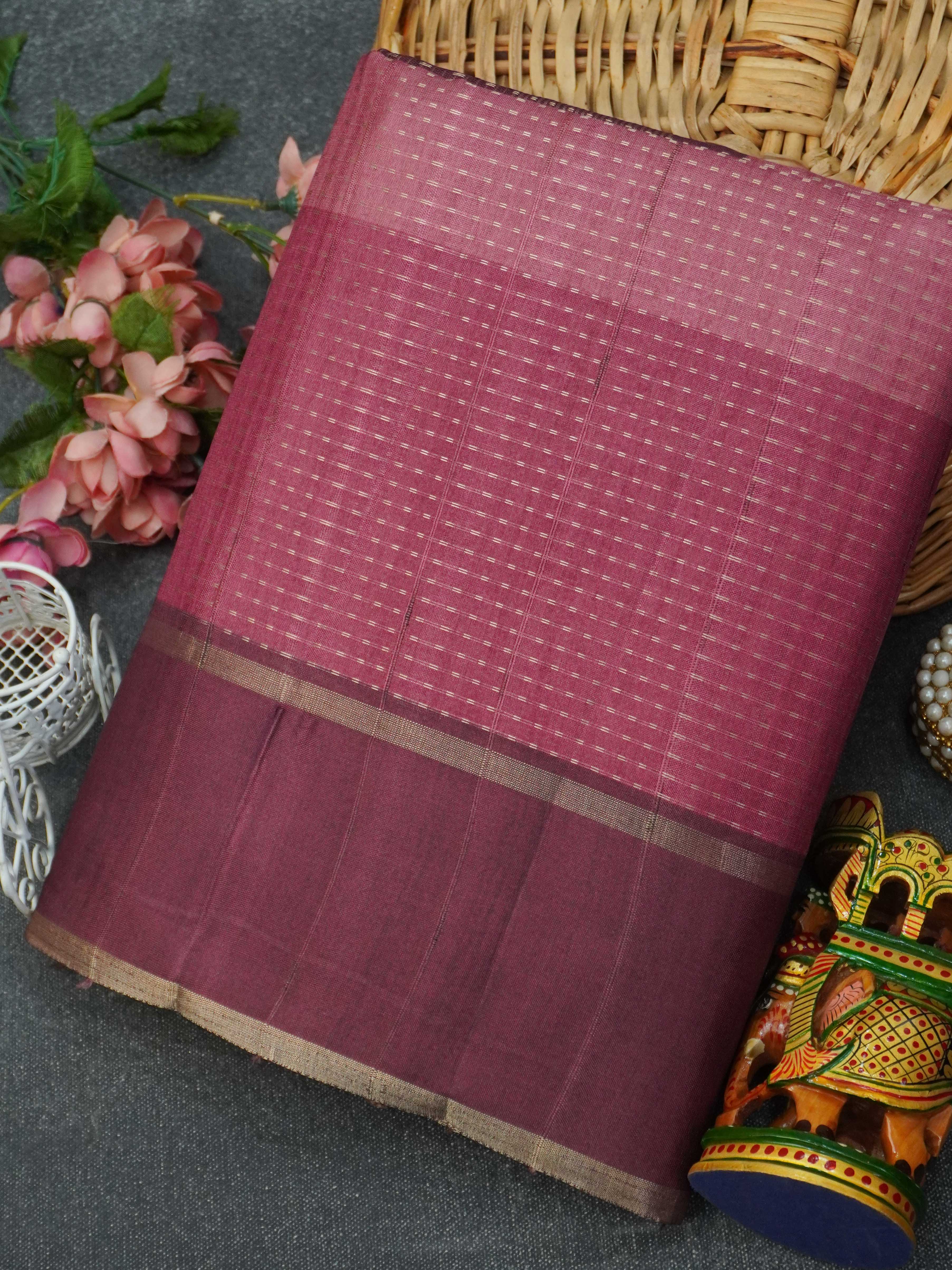Handloom Matka Silk Saree | TTDS3362