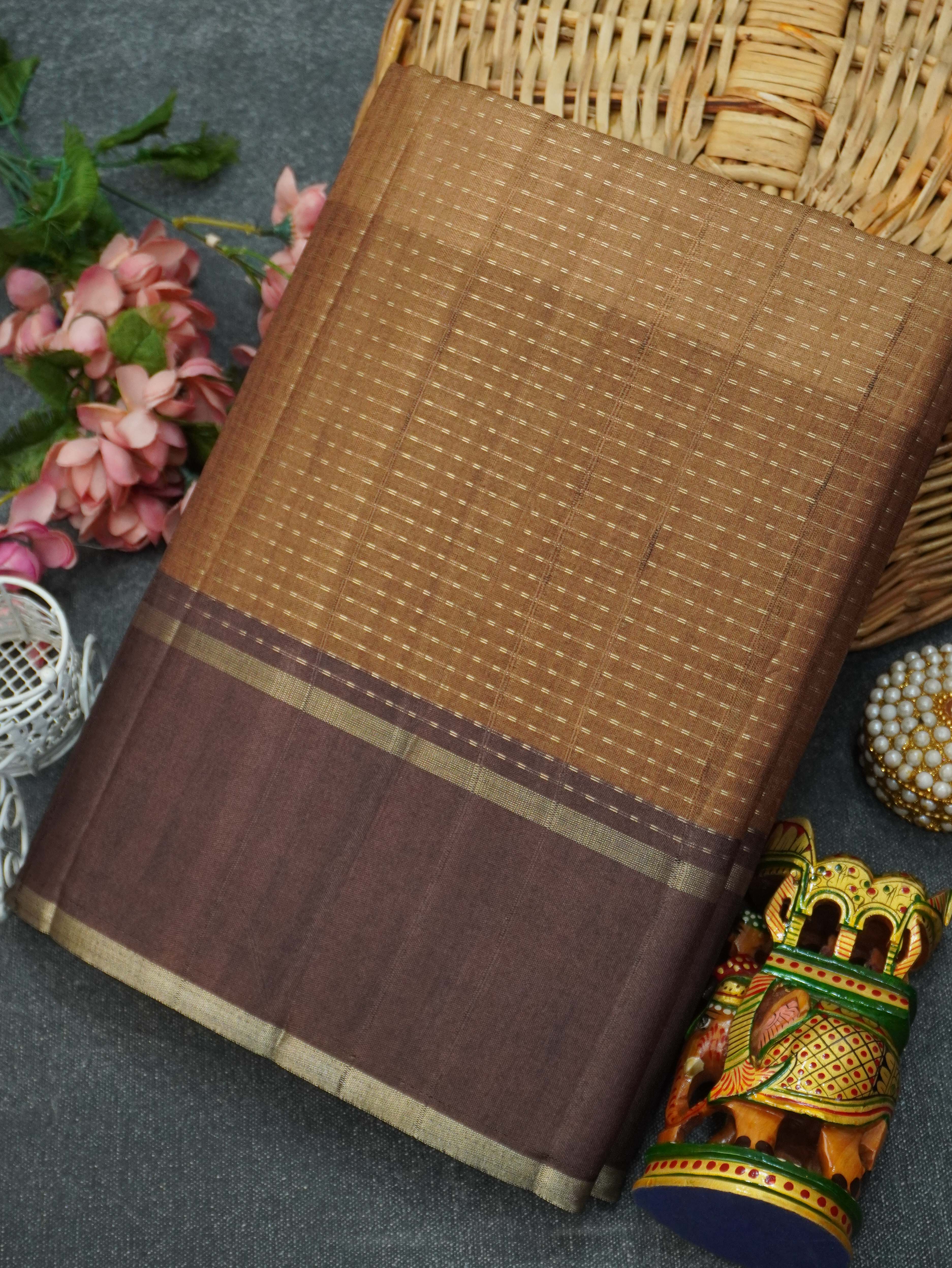 Handloom Matka Silk Saree | TTDS3362