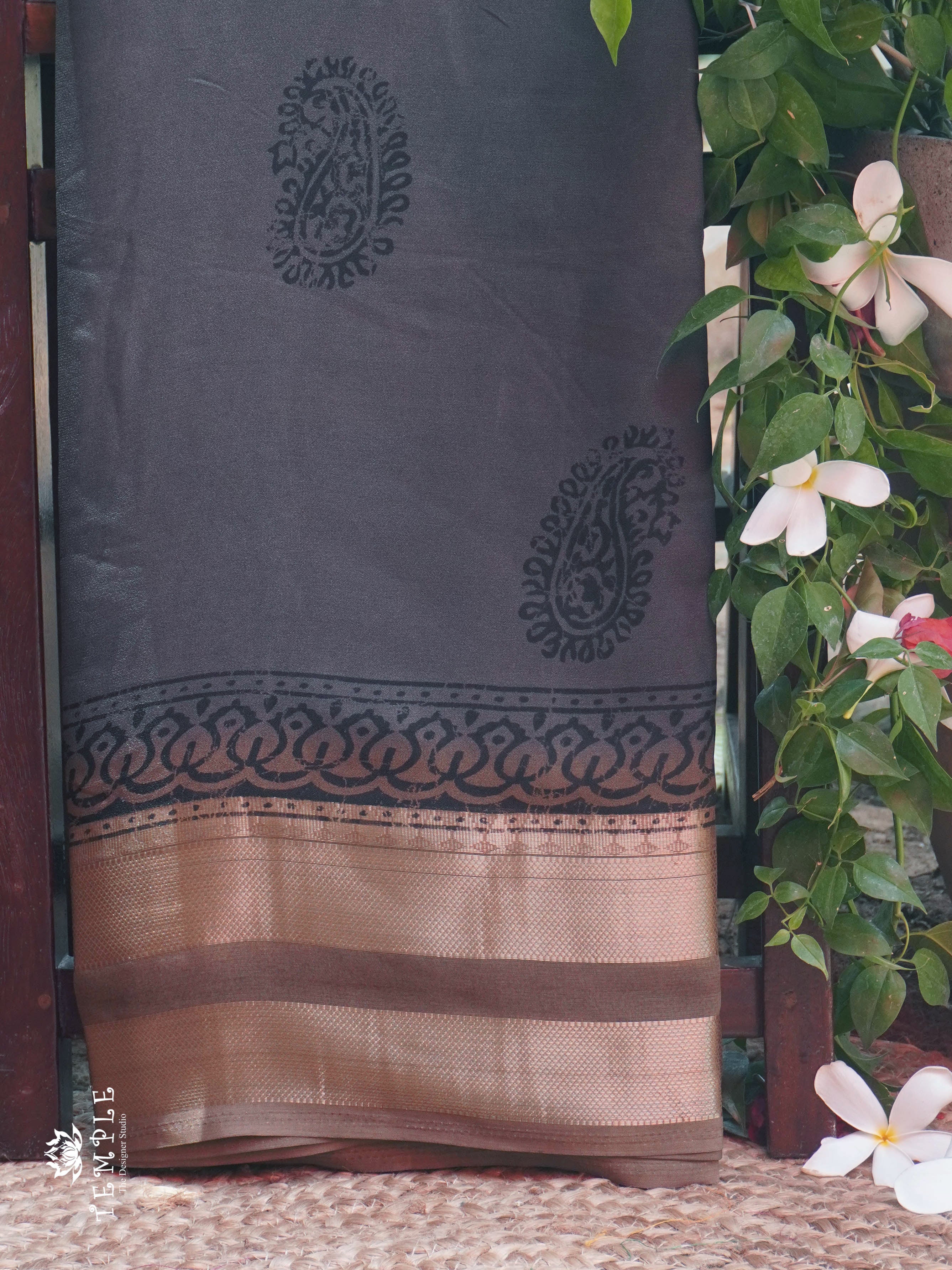 Marble Georgette Saree | TTDS1087