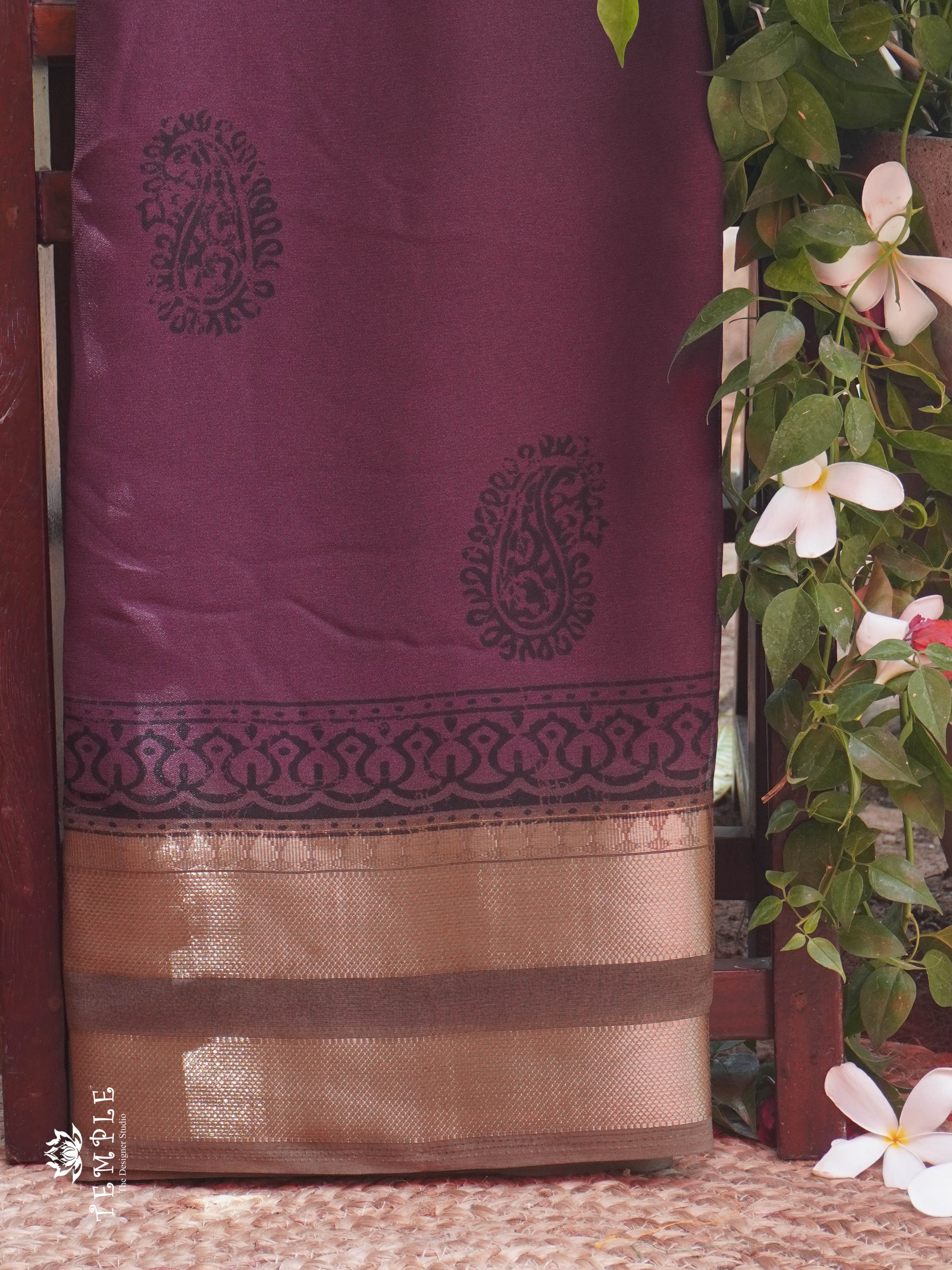 Marble Georgette Saree | TTDS1087