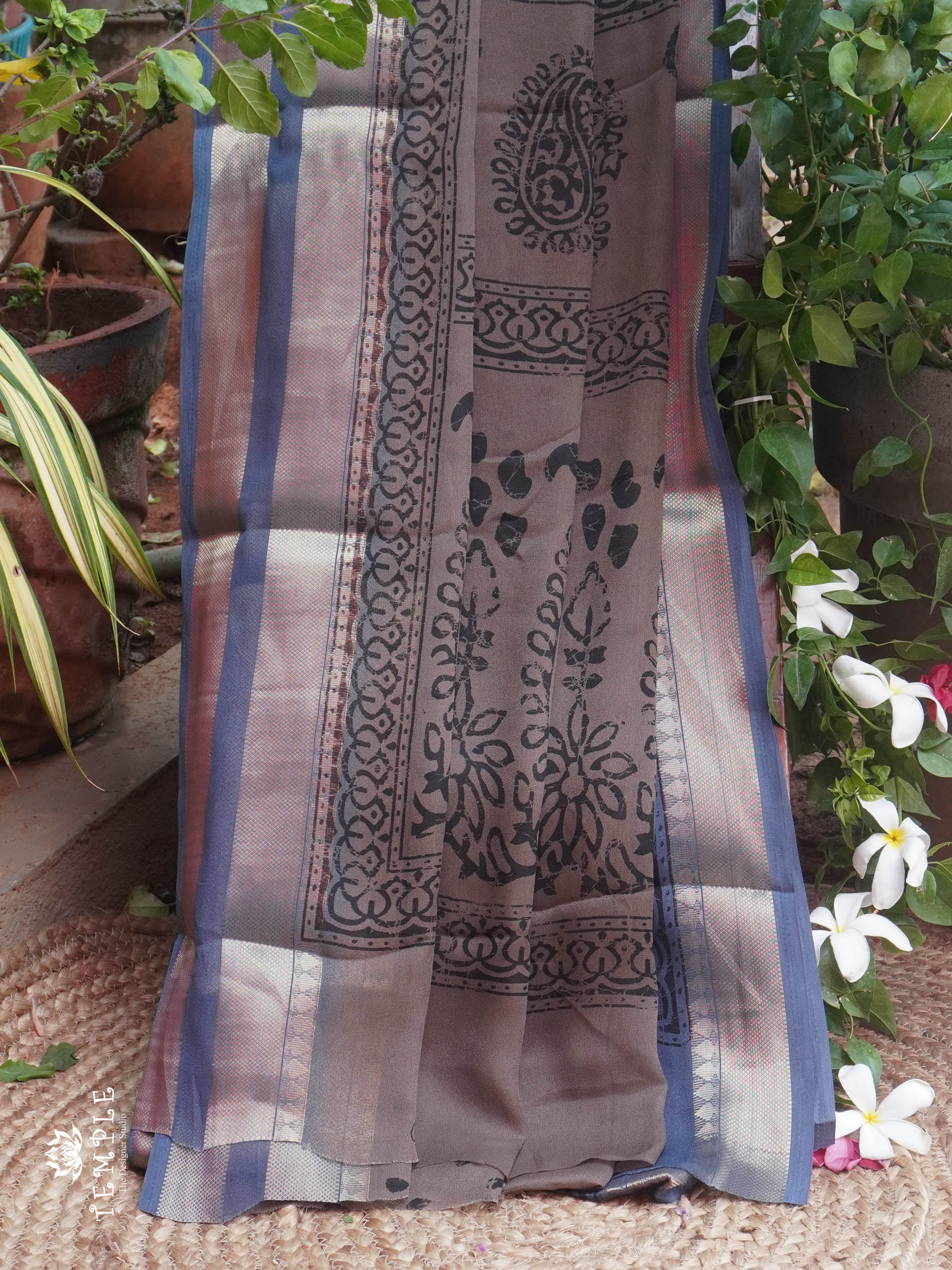 Marble Georgette Saree | TTDS1087