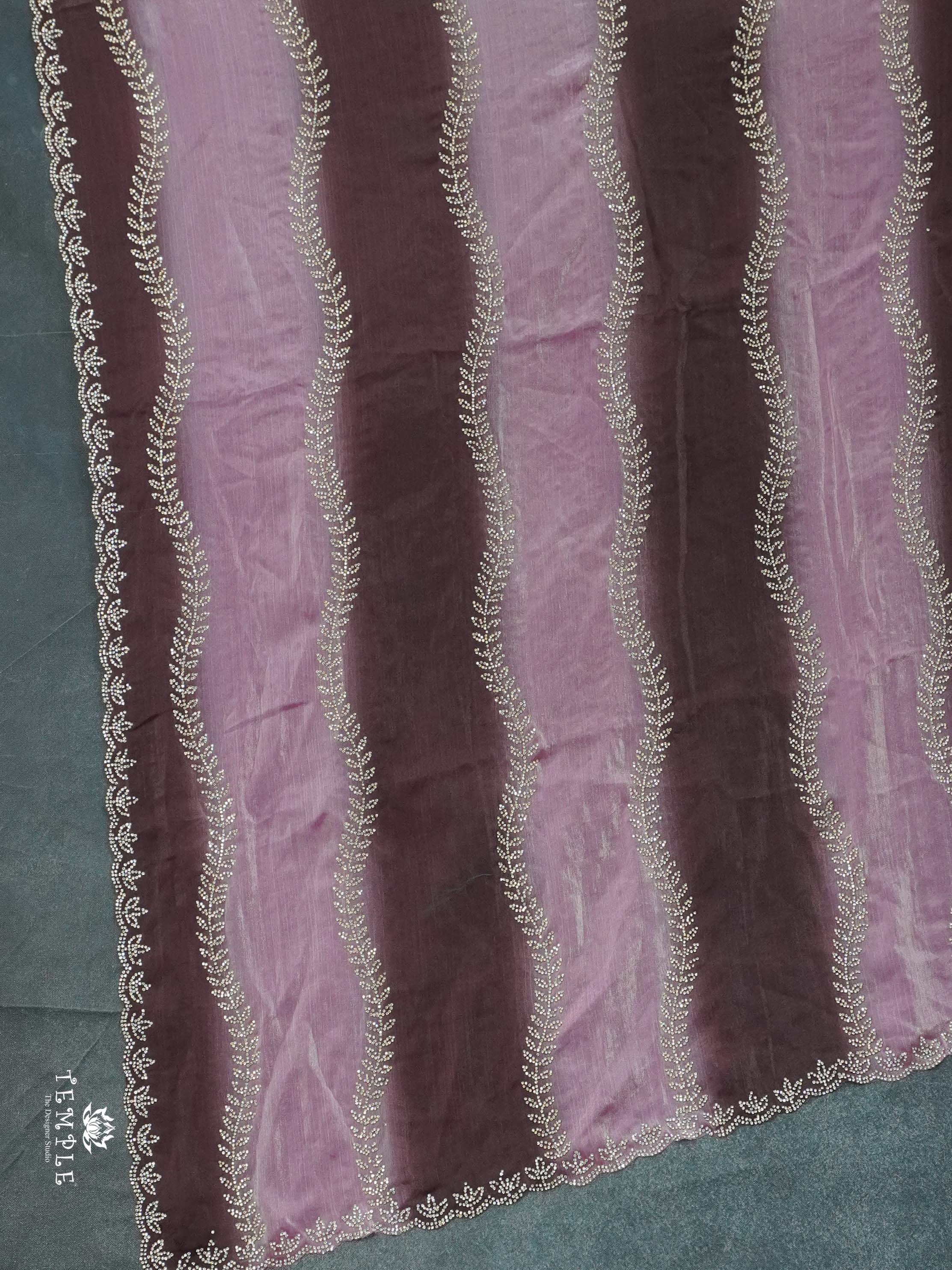 Designer Saree With Stone Work | TTDS2440