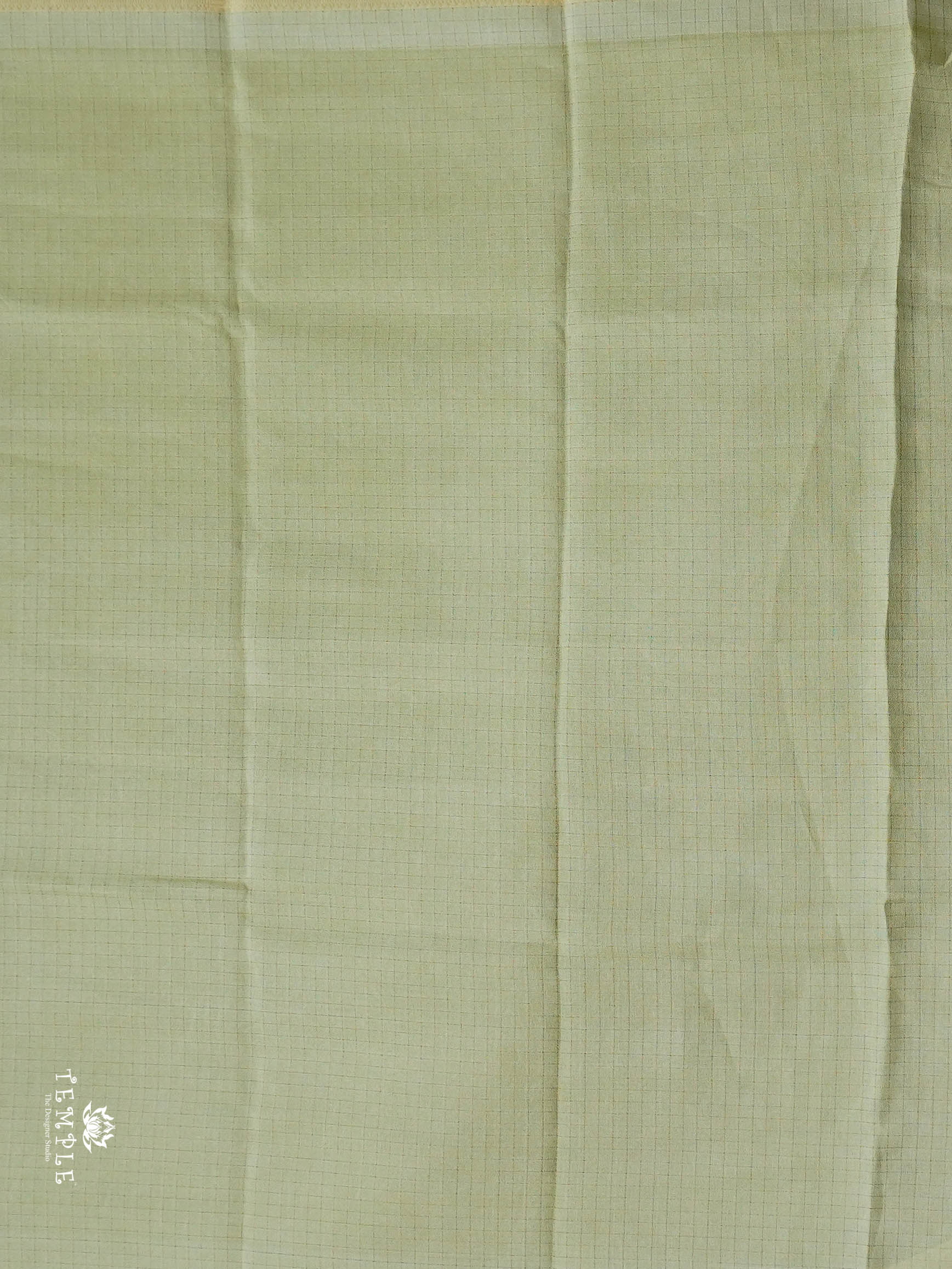 Checked Pattern Georgette Saree | TTDS2943