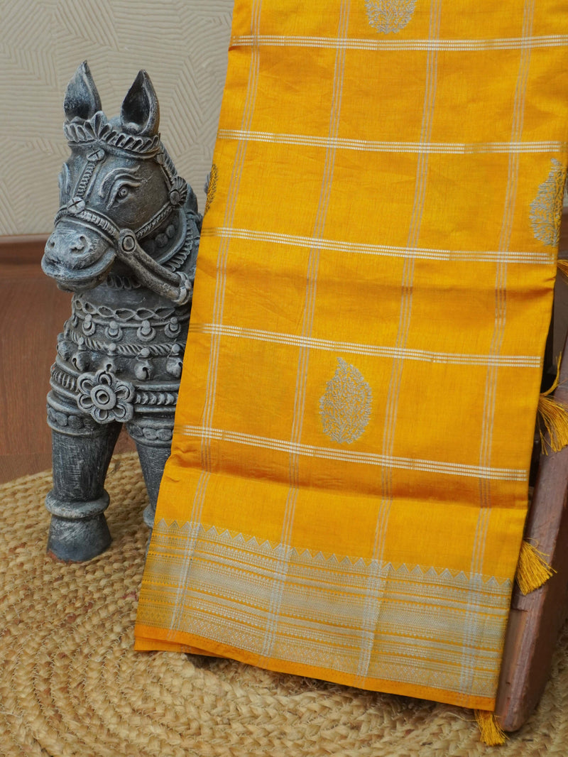 Semi Tussar Silk Saree | TTDS3363
