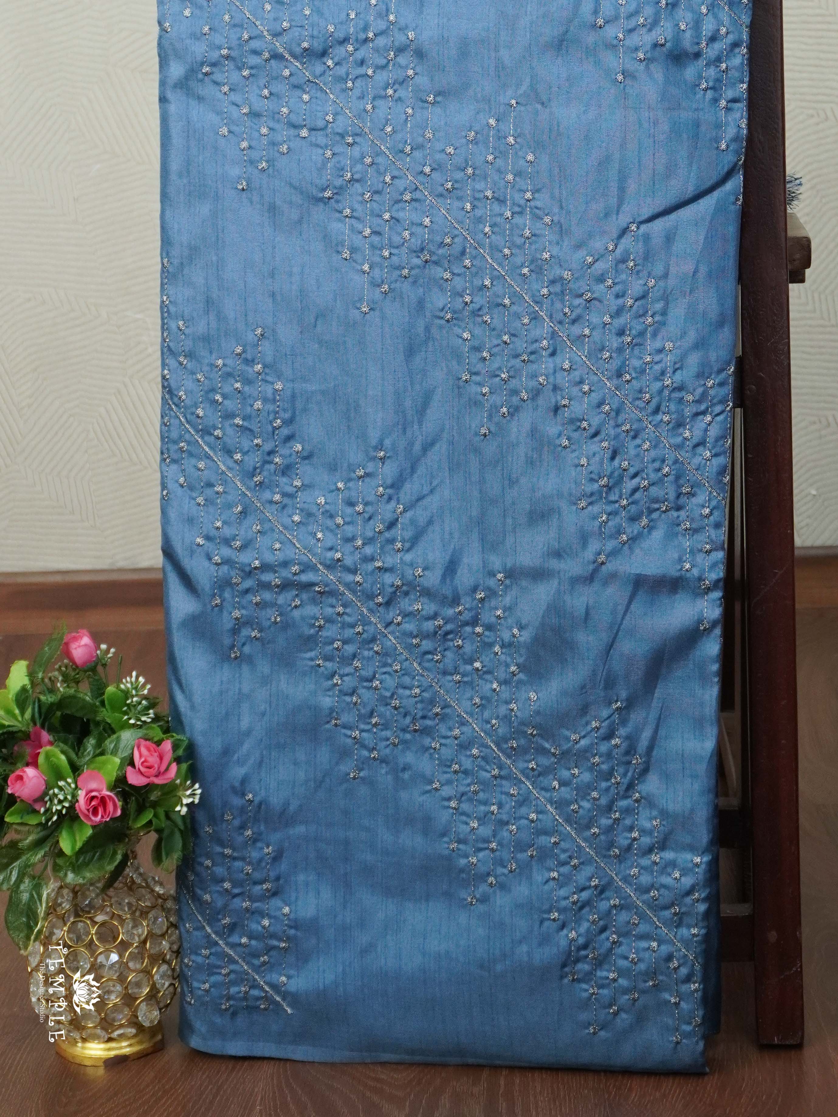 Matka Silk Saree With Zari Work | TTDS2450