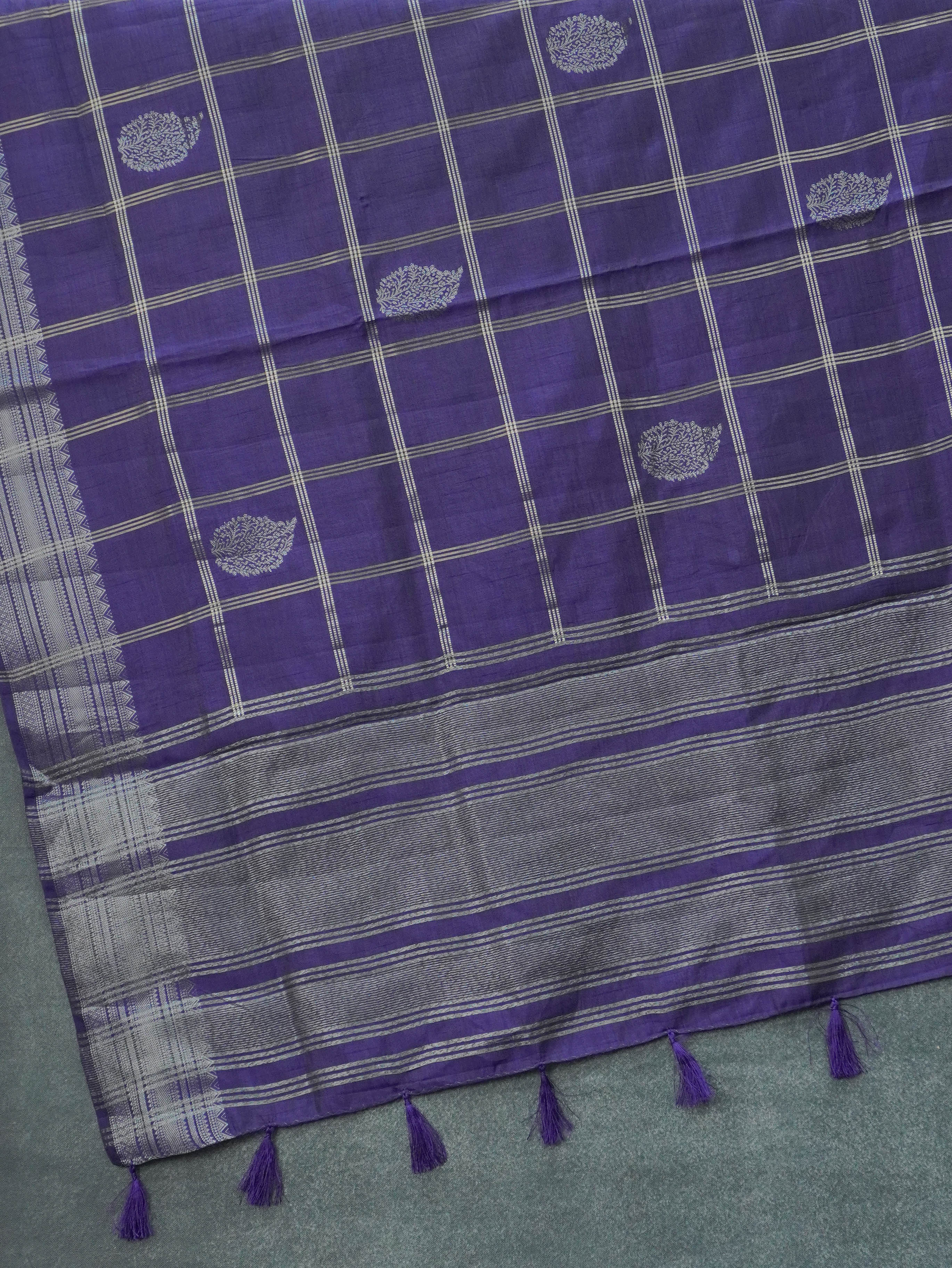 Semi Tussar Silk Saree | TTDS3363