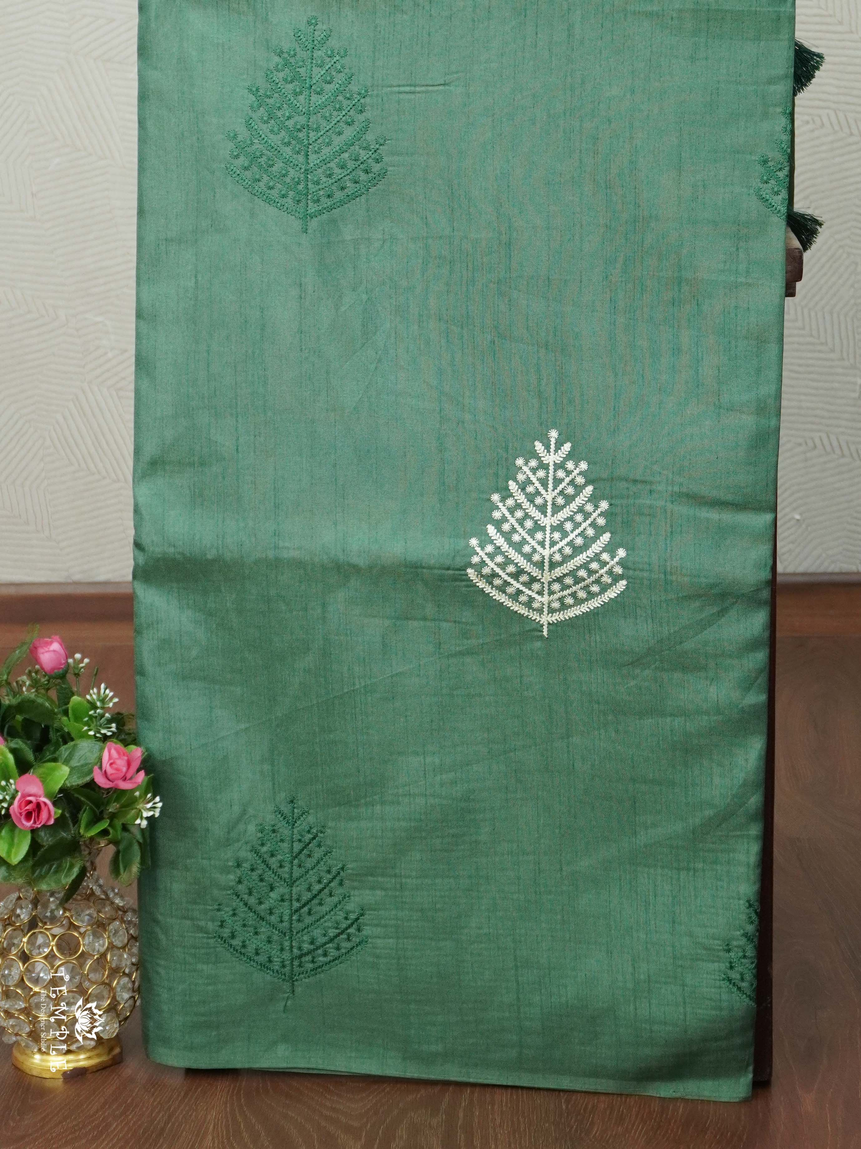 Matka Silk Saree With Thread Work | TTDS2453