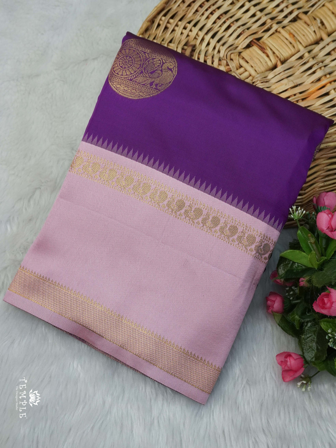 Semi Kanchi Silk Saree TTDS2447 Semi Kanchi Silk Saree TTDS2447
