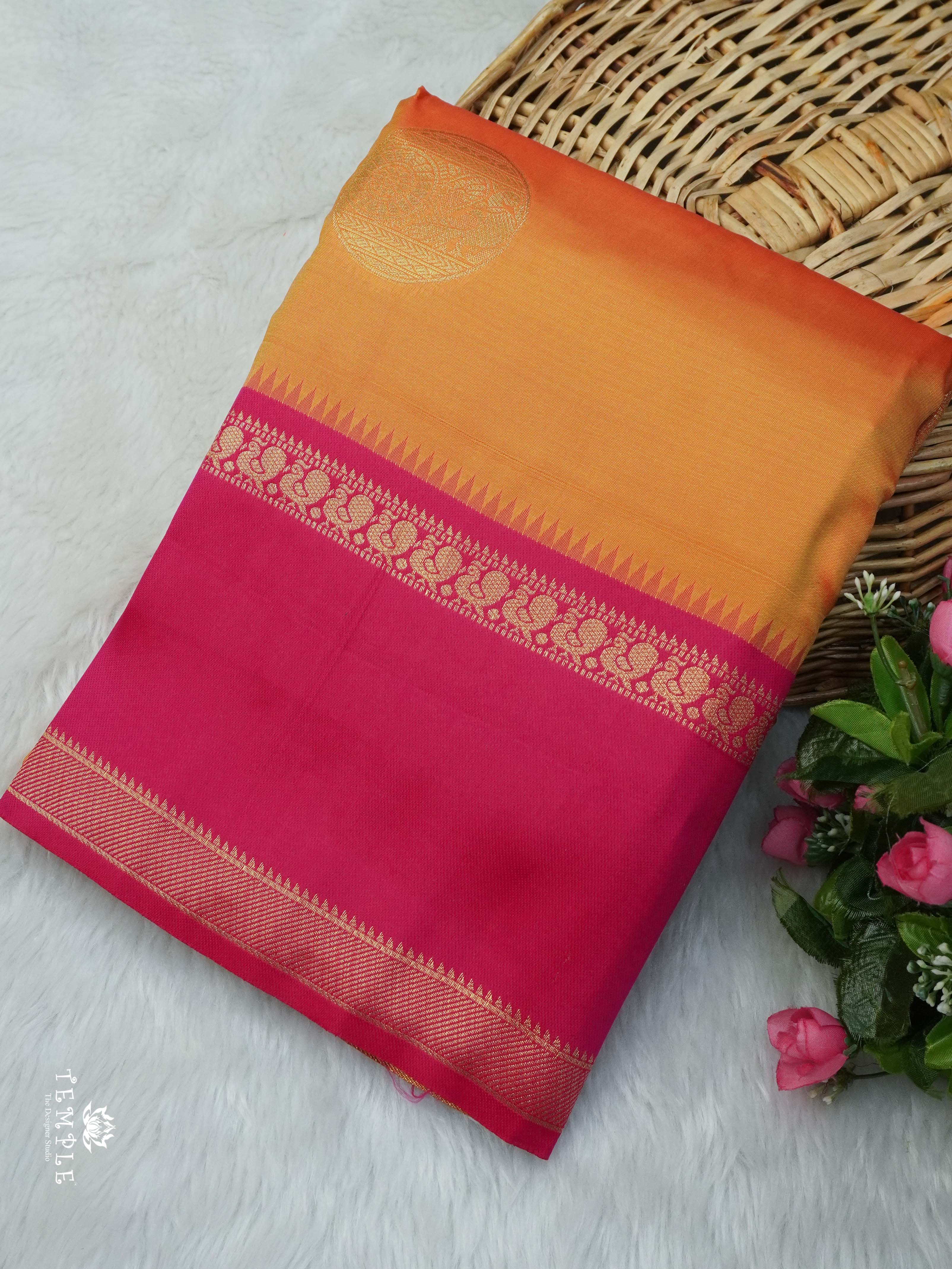 Semi Kanchi Silk Saree | TTDS2447