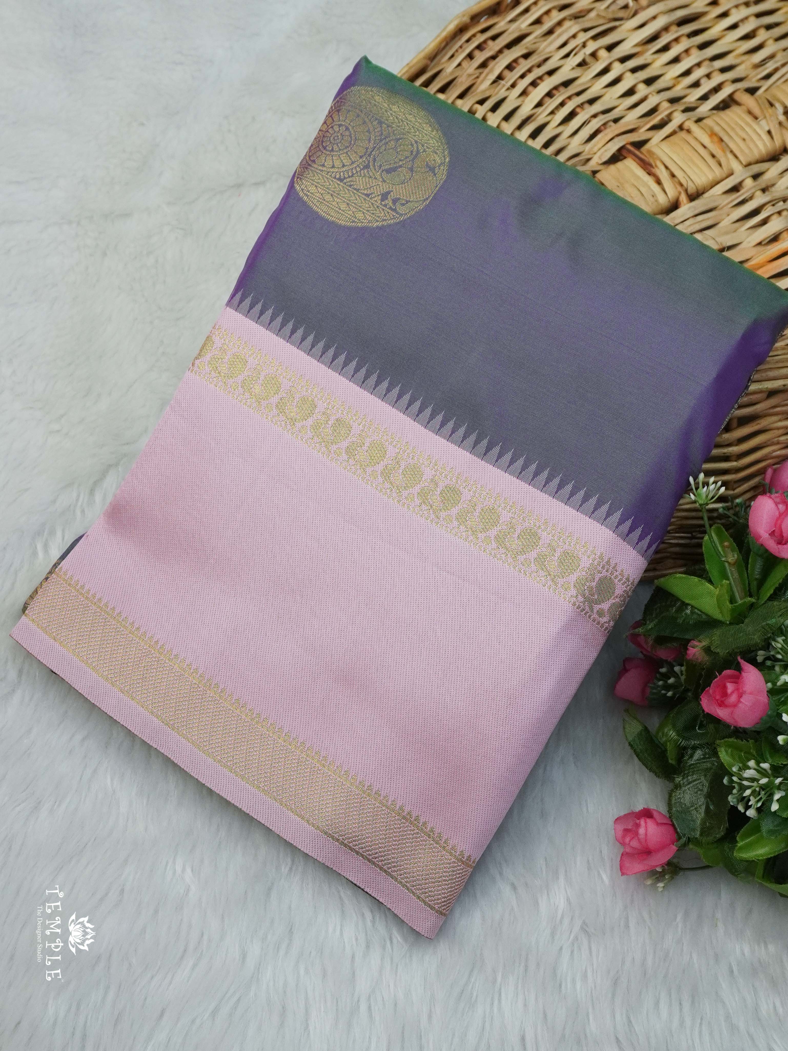 Semi Kanchi Silk Saree | TTDS2447