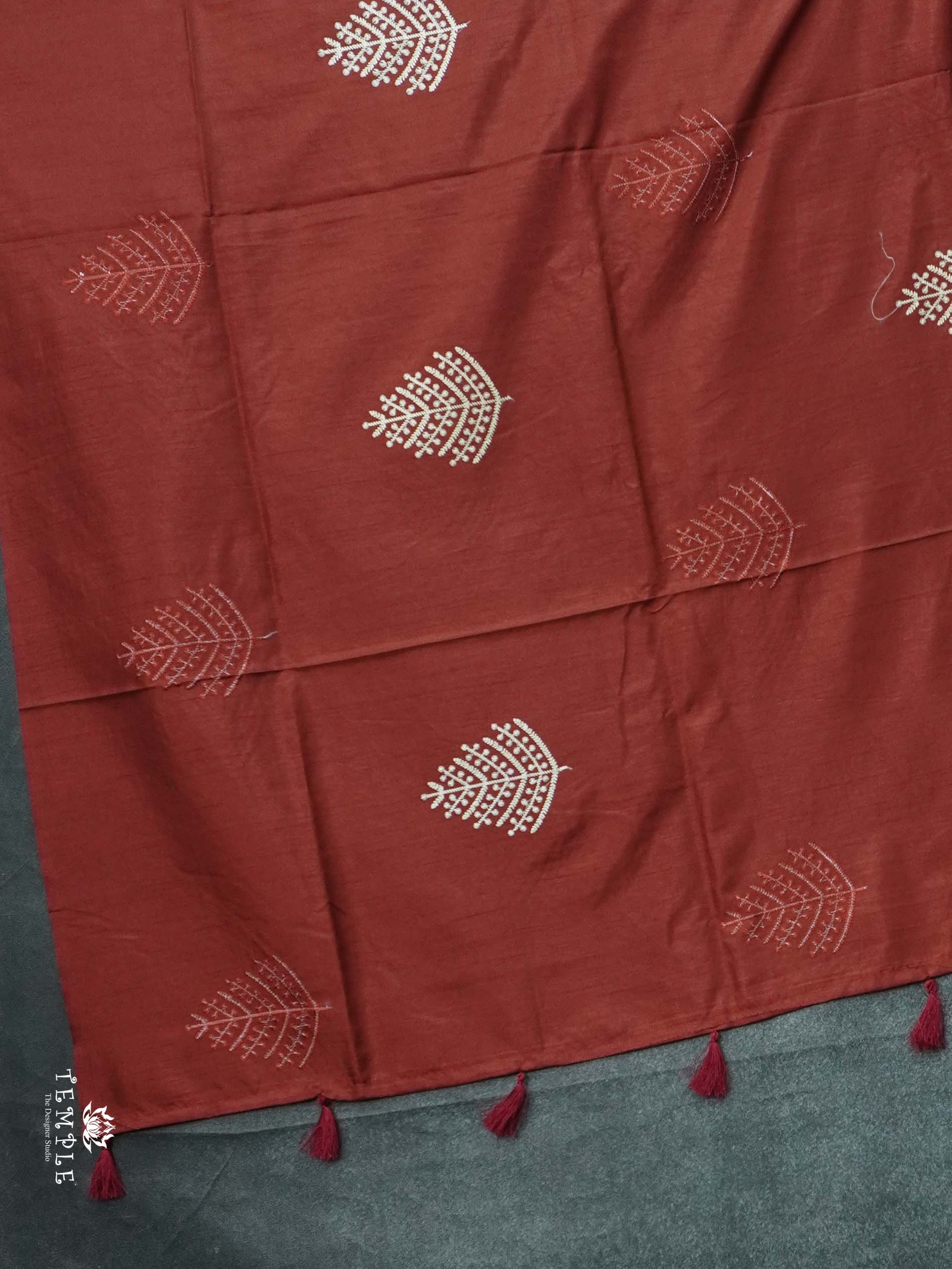 Matka Silk Saree With Thread Work | TTDS2453