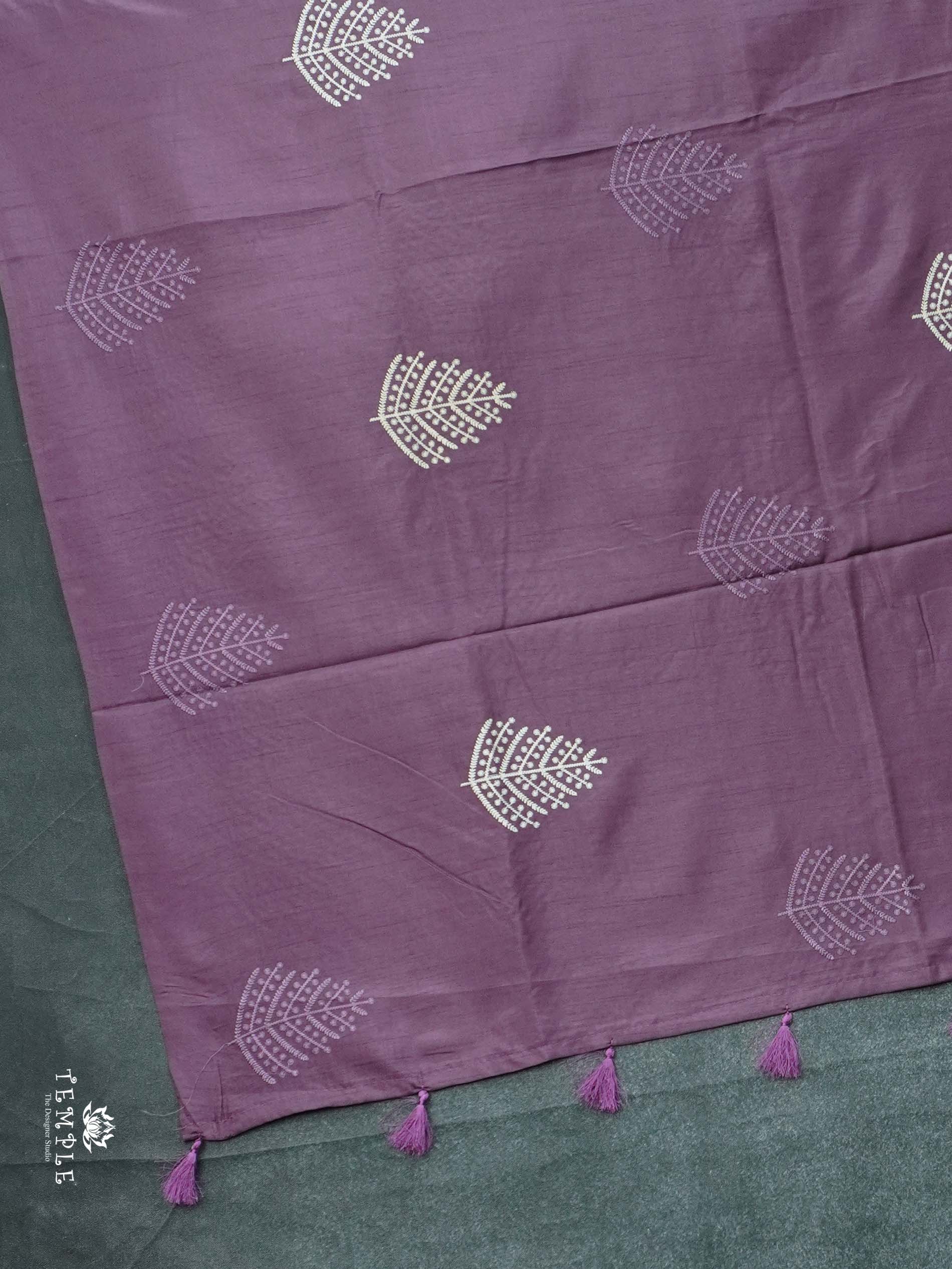 Matka Silk Saree With Thread Work | TTDS2453