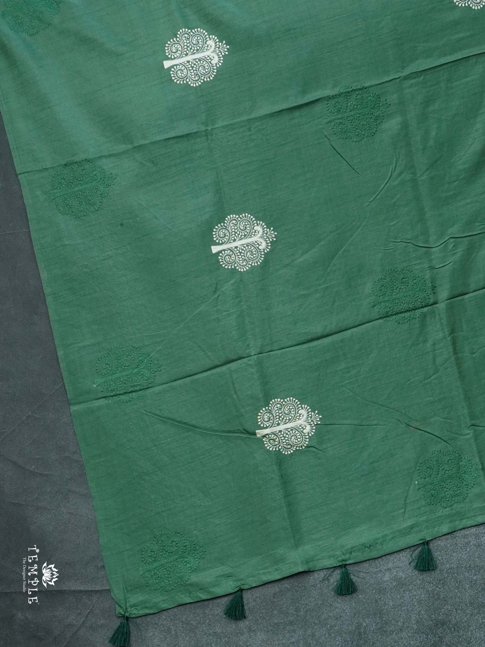 Matka Silk Saree With Thread Work | TTDS2452