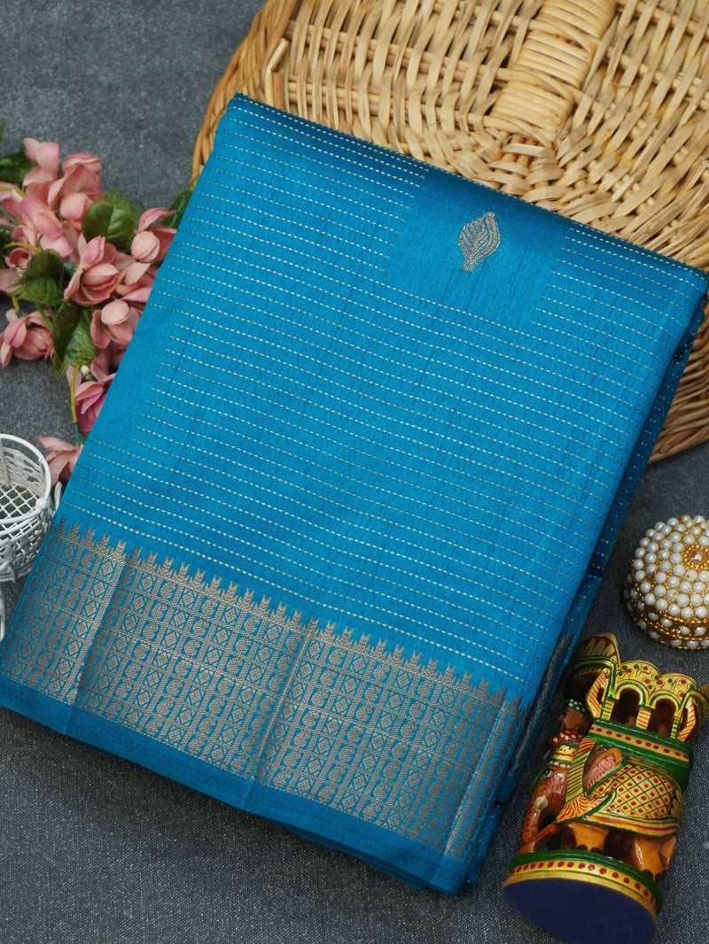 Semi Tussar Silk Saree | TTDS3369