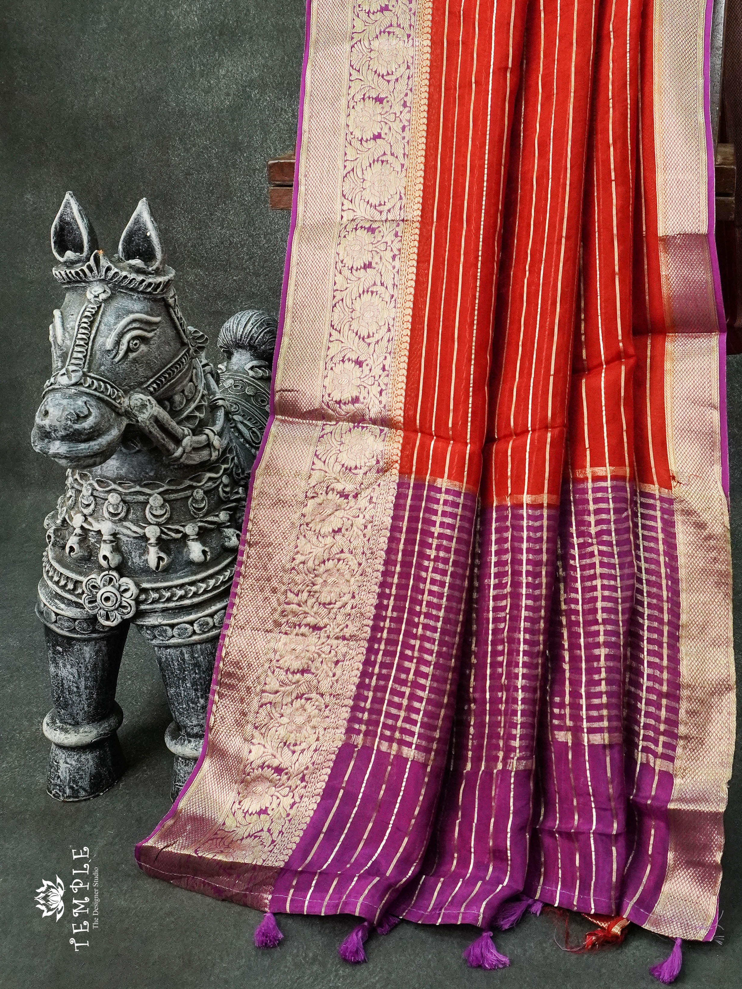 Viscose Silk Saree | TTDS1095