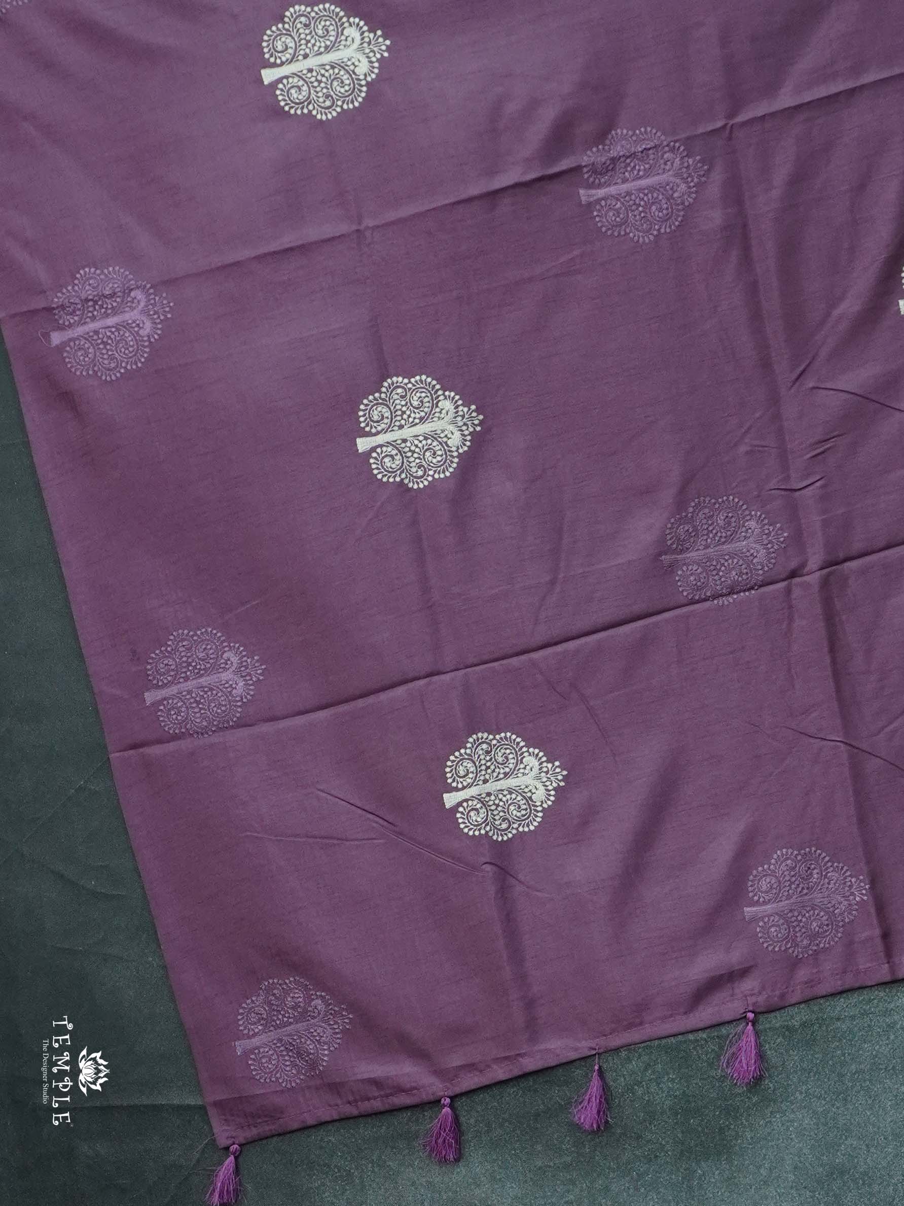 Matka Silk Saree With Thread Work | TTDS2452