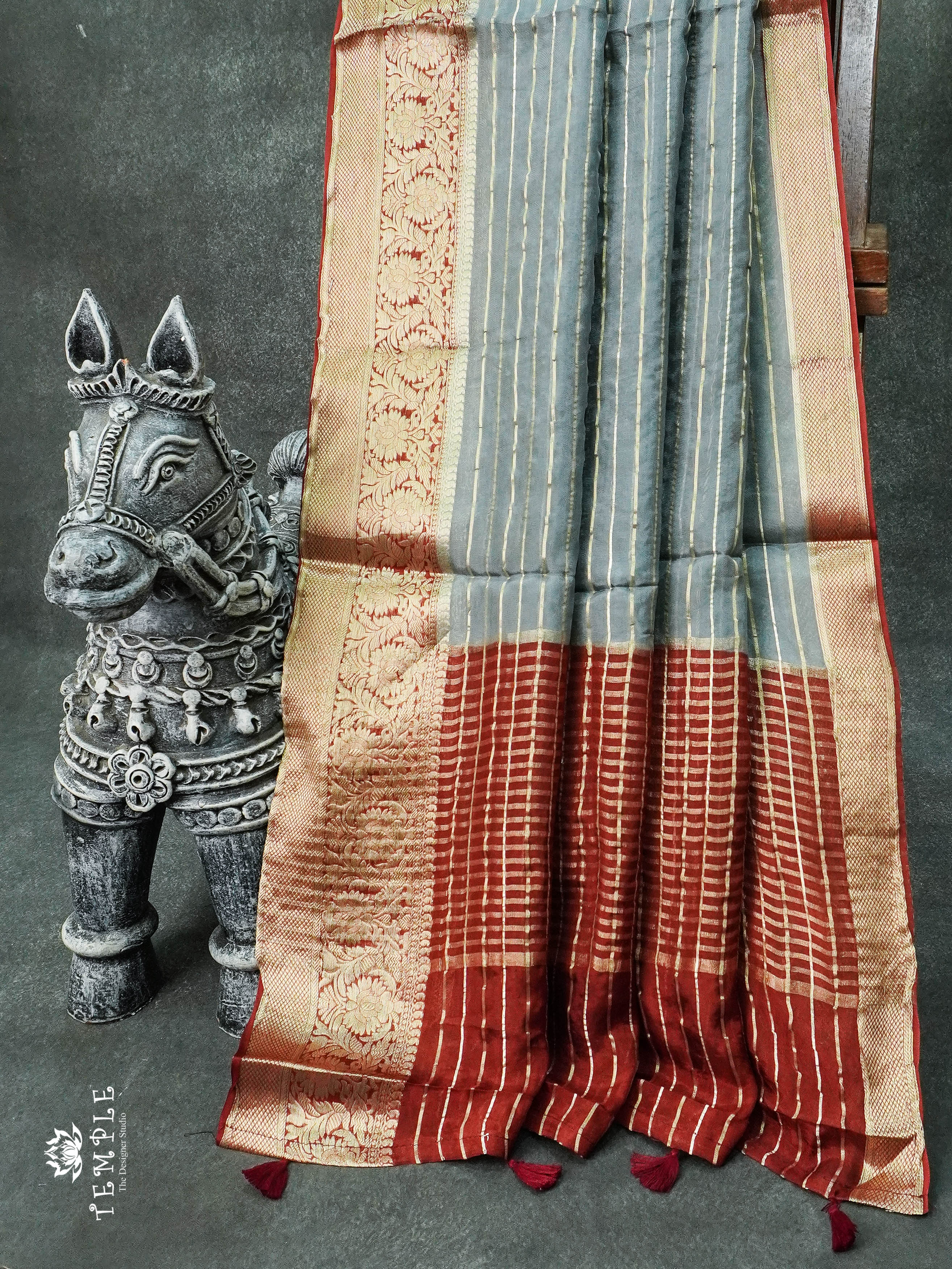 Viscose Silk Saree | TTDS1095