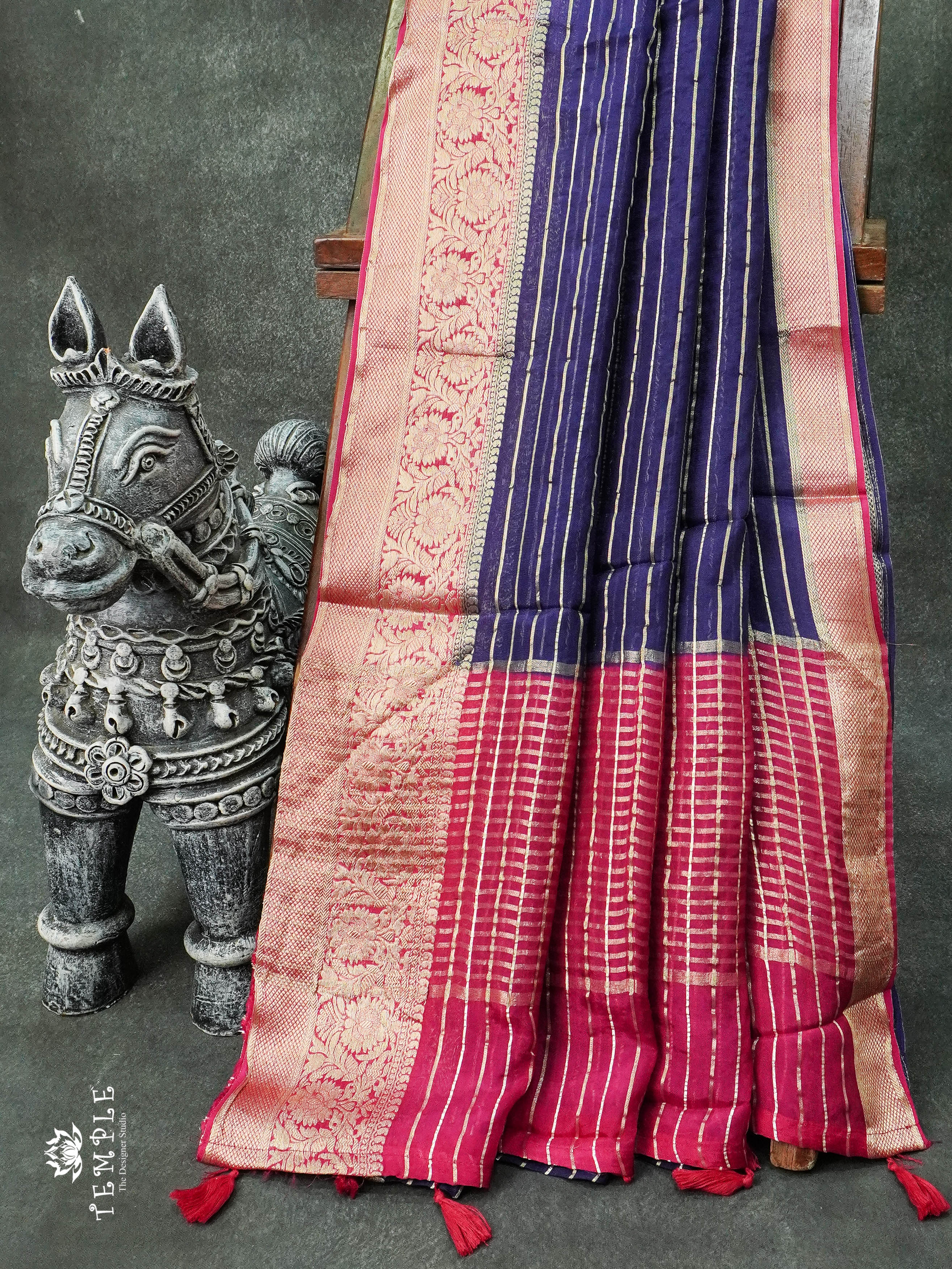 Viscose Silk Saree | TTDS1095