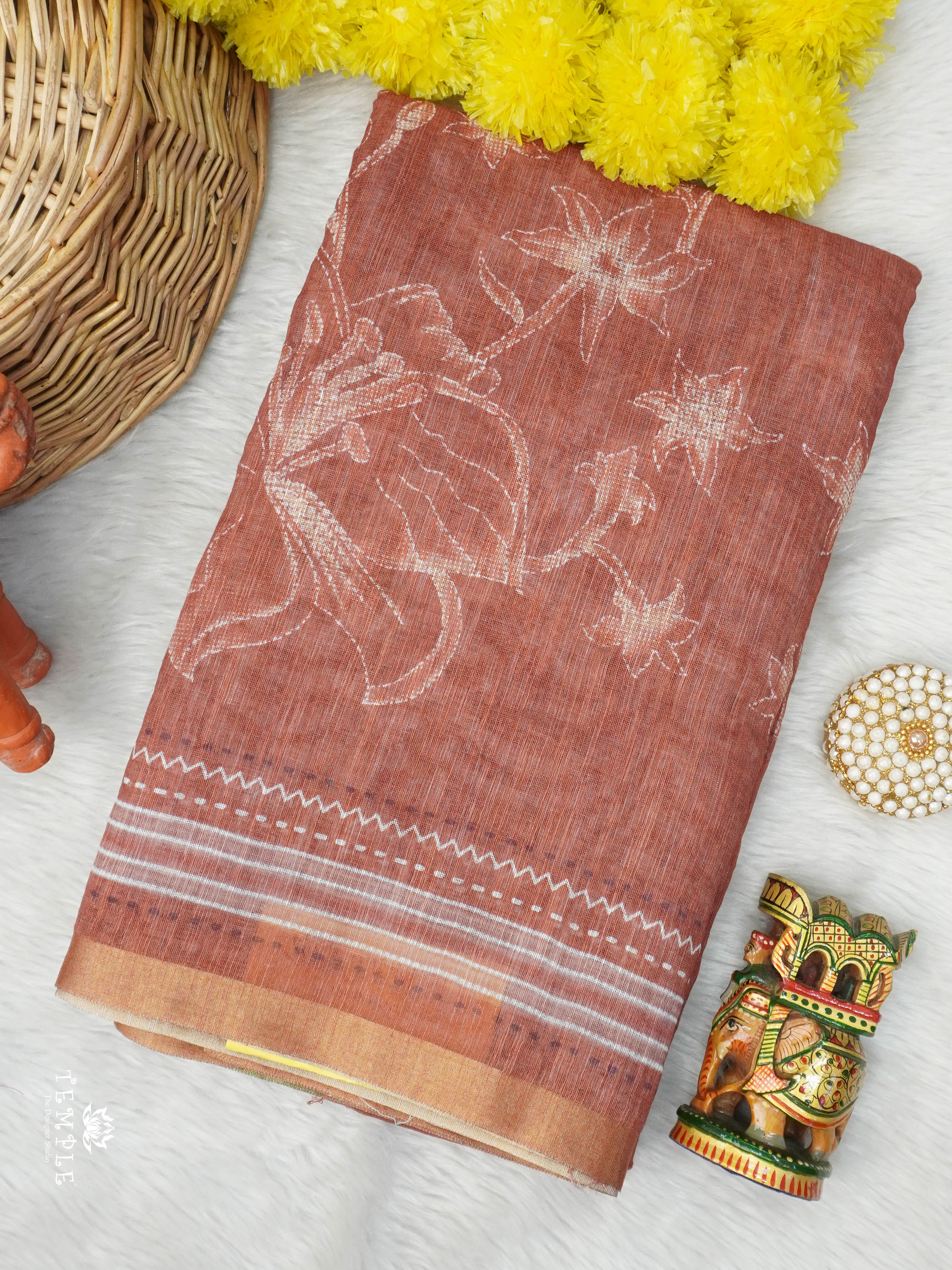 Chanderi Cotton Saree | TTDS2937