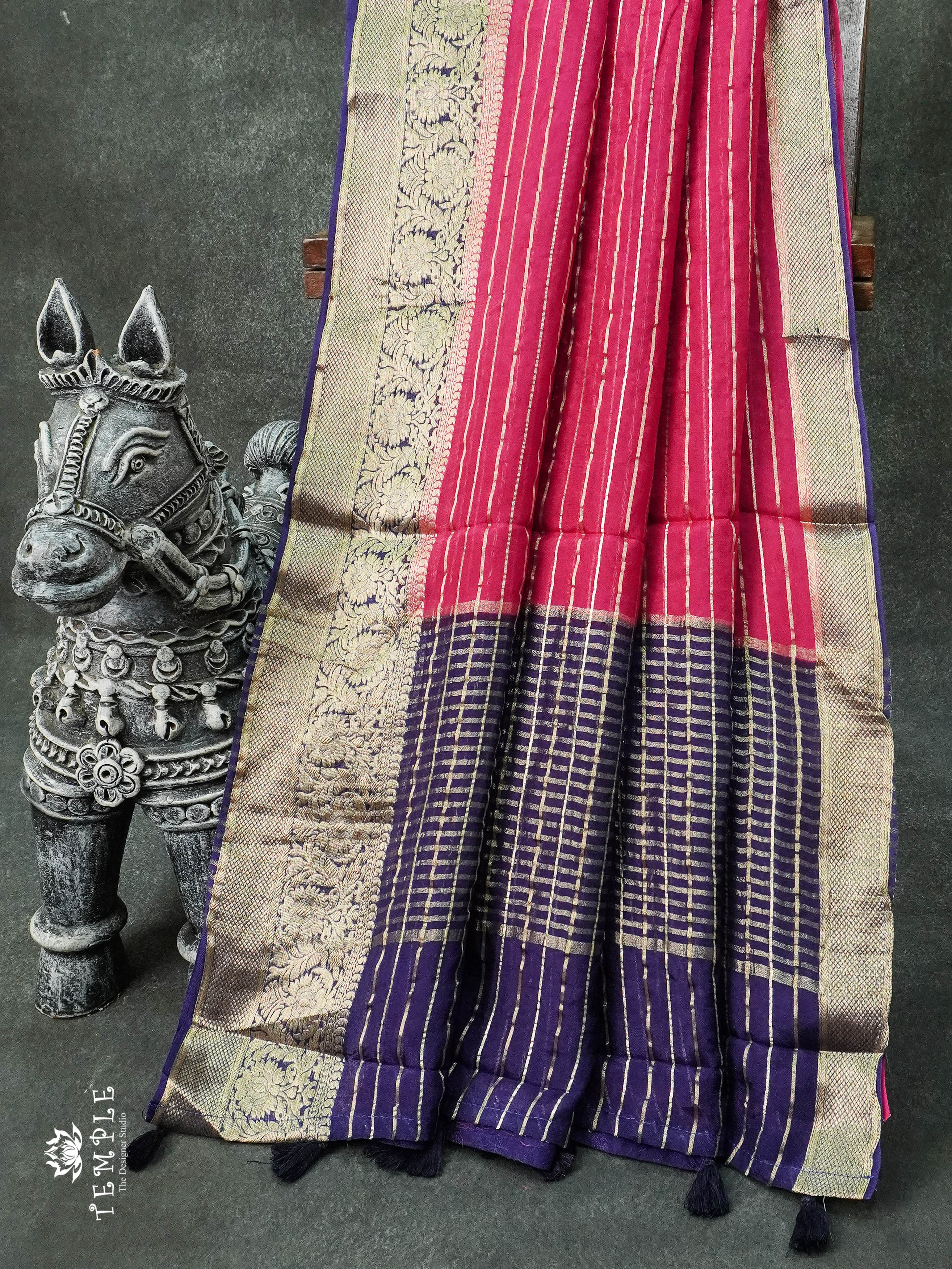 Viscose Silk Saree | TTDS1095