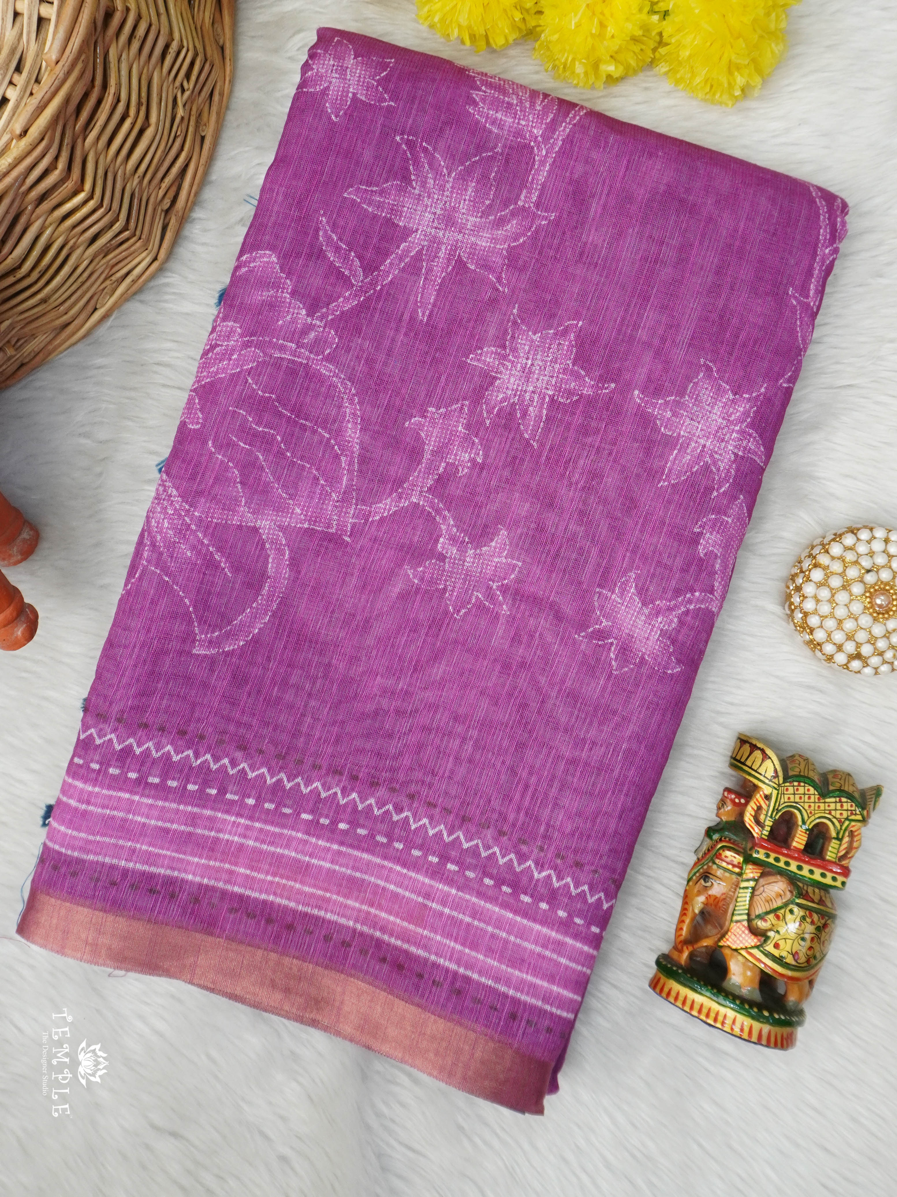 Chanderi Cotton Saree | TTDS2937