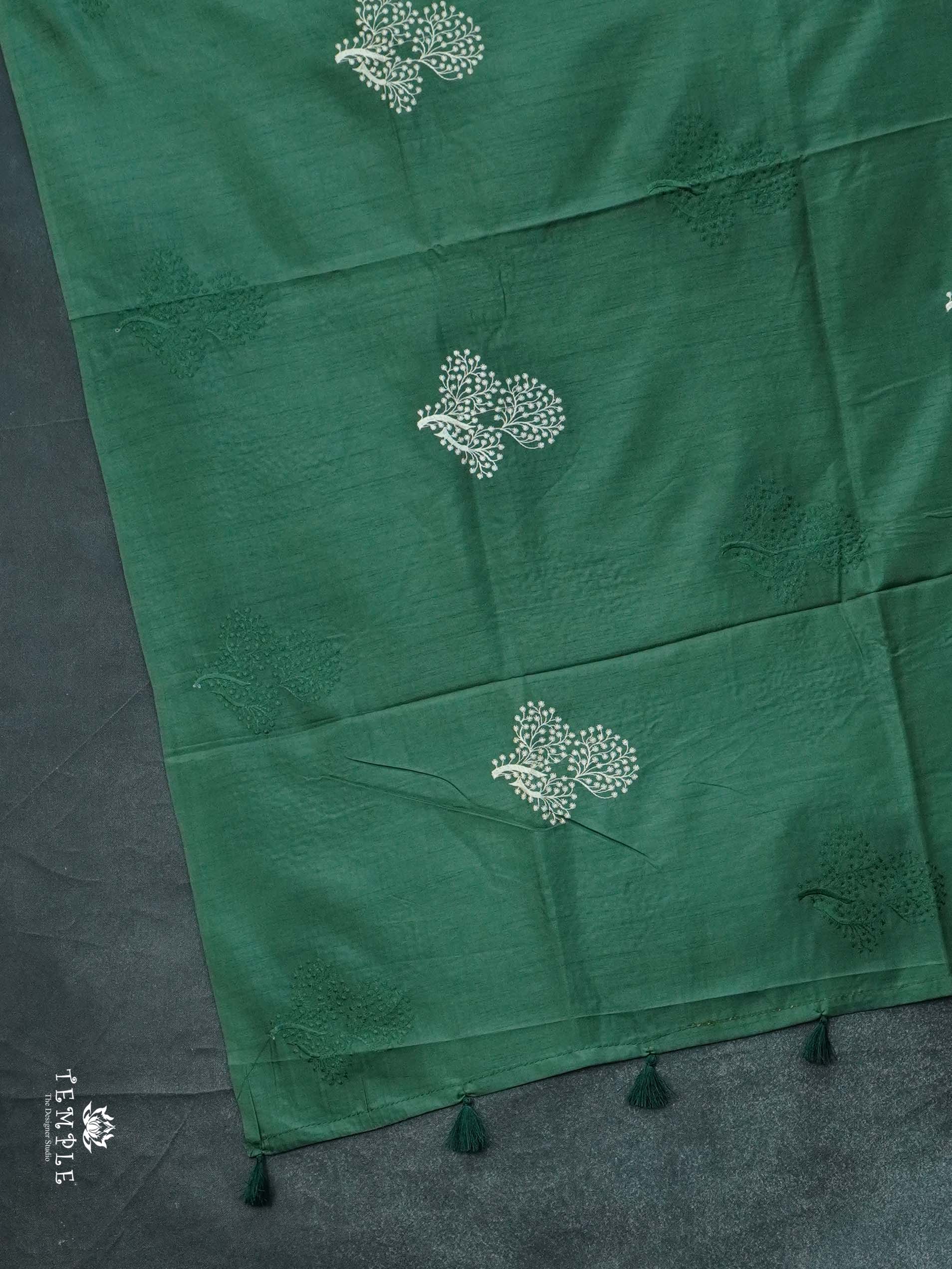 Matka Silk Saree With Thread Work | TTDS2451