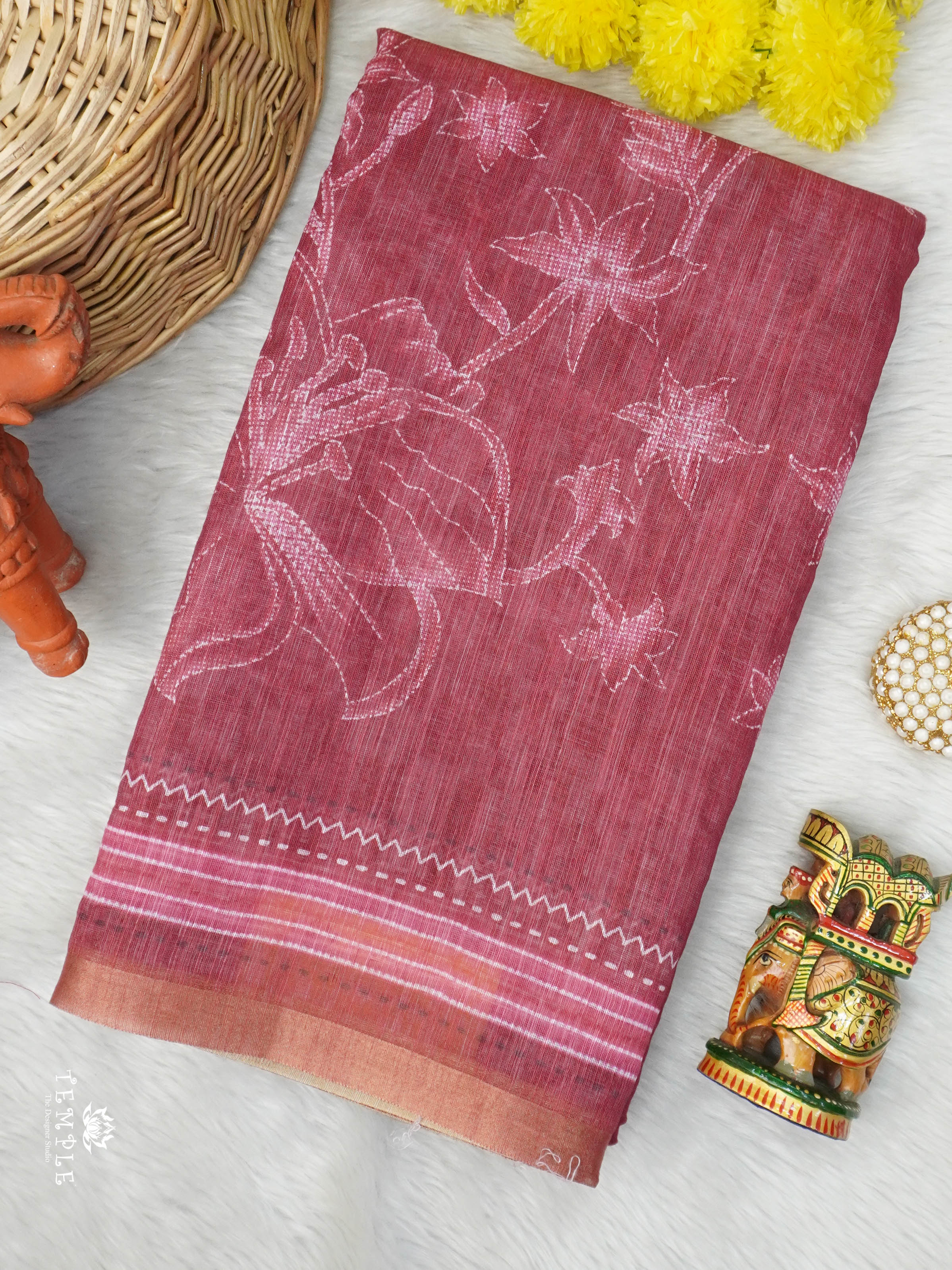 Chanderi Cotton Saree | TTDS2937