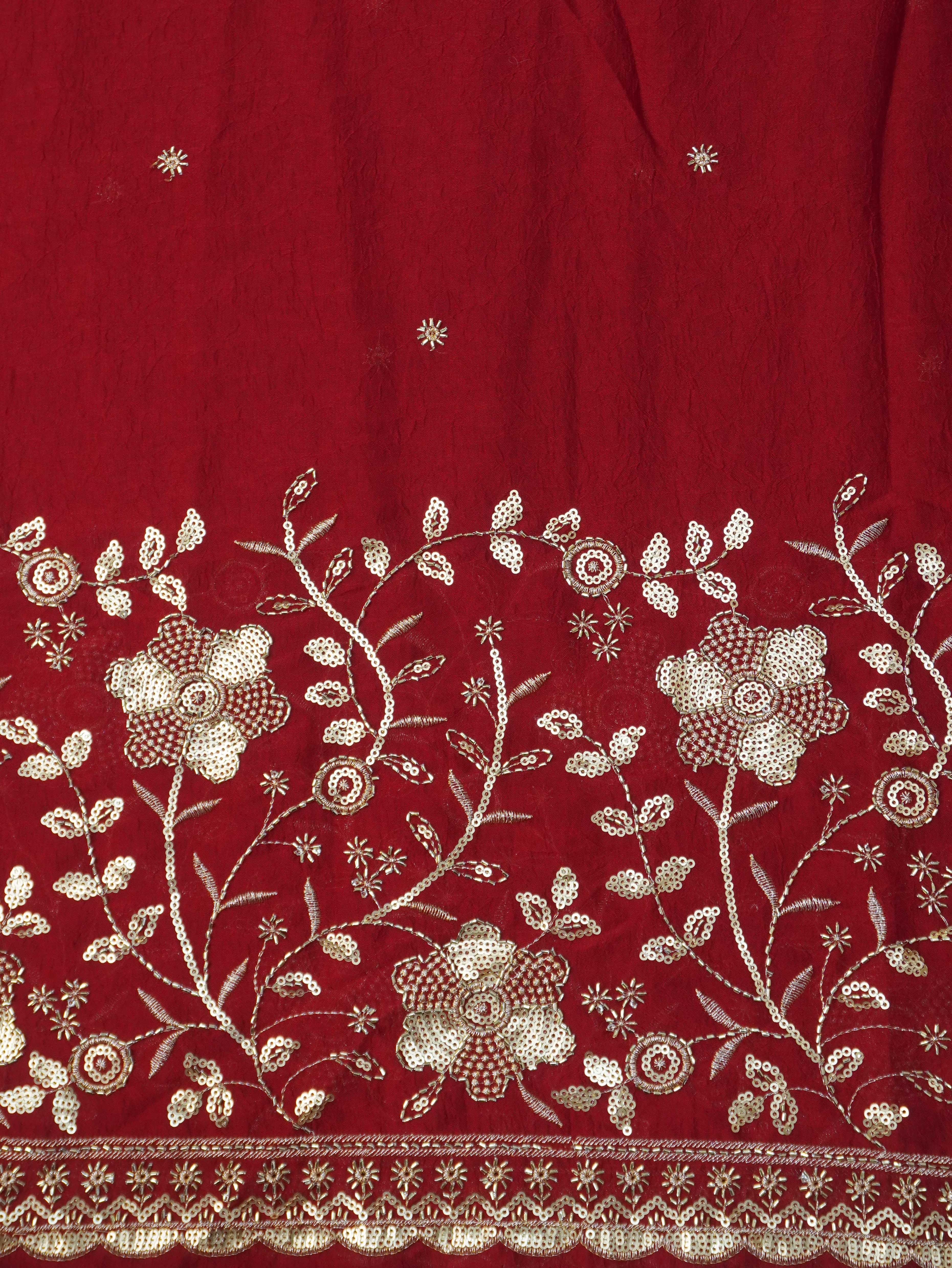 Viscose Georgette Saree | TTDS3077