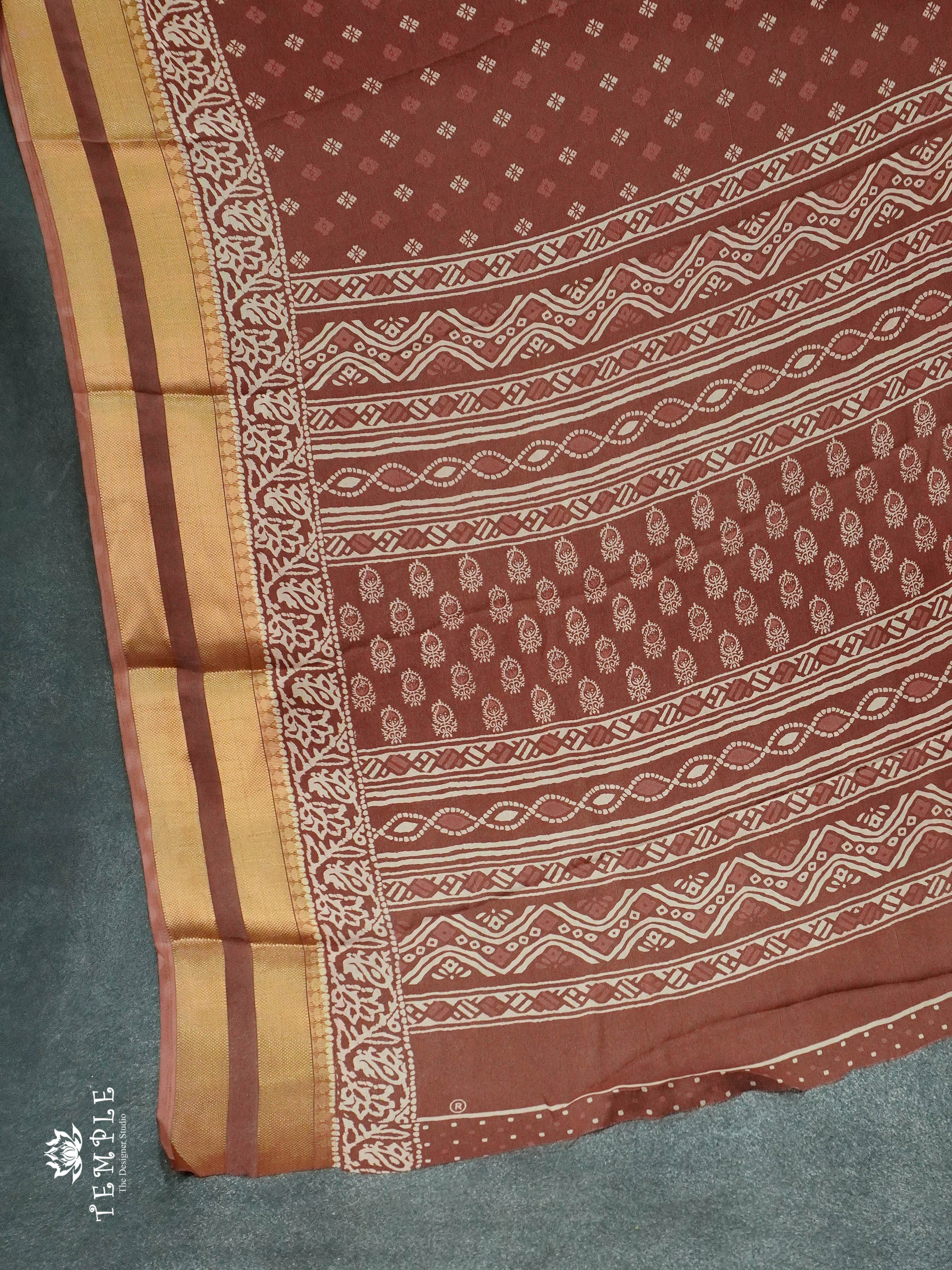 Marble Georgette Saree | TTDS1092