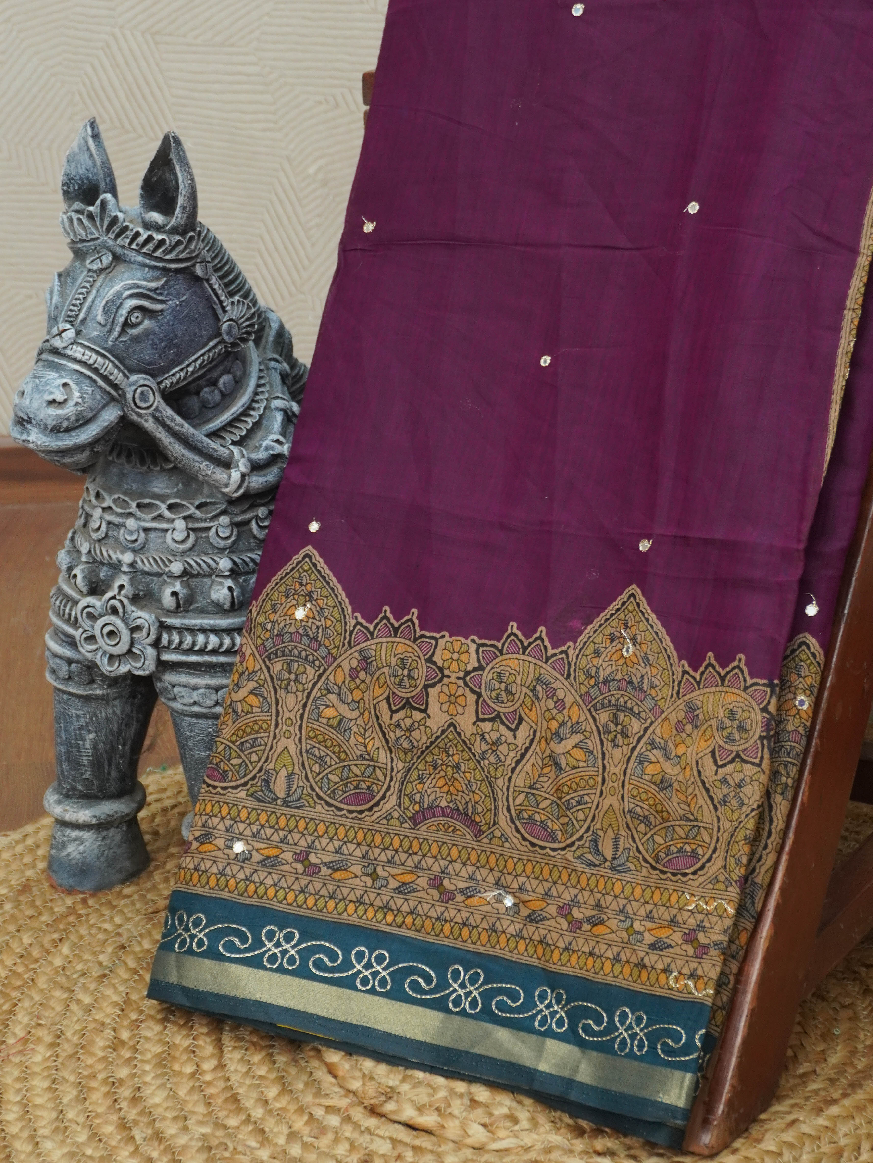 Mangalagiri Cotton Saree | TTDS3373