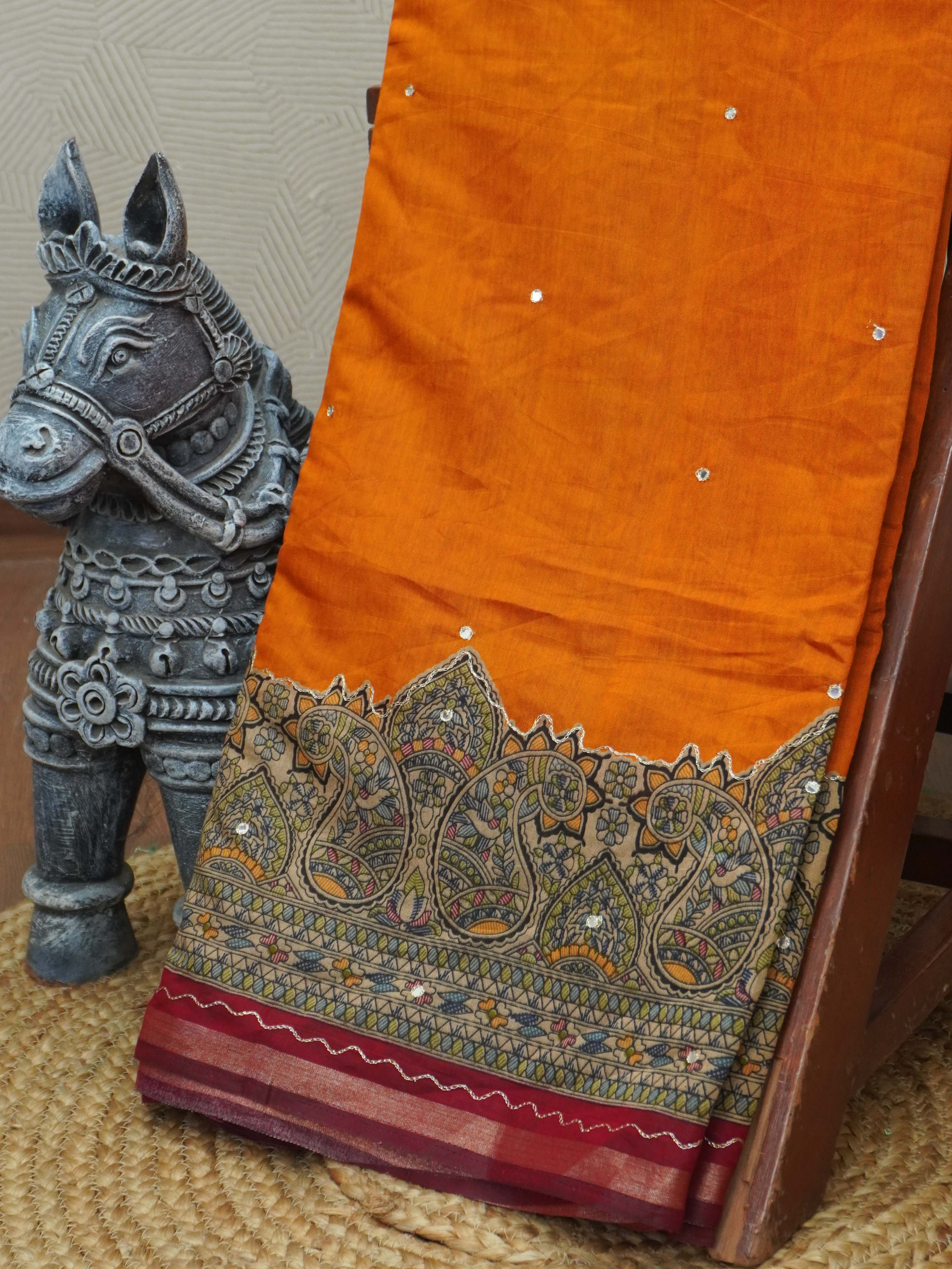 Mangalagiri Cotton Saree | TTDS3373