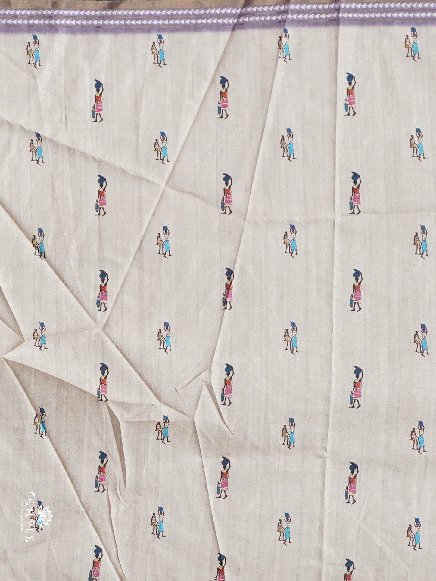 Printed Art Silk Saree | TTDS2940