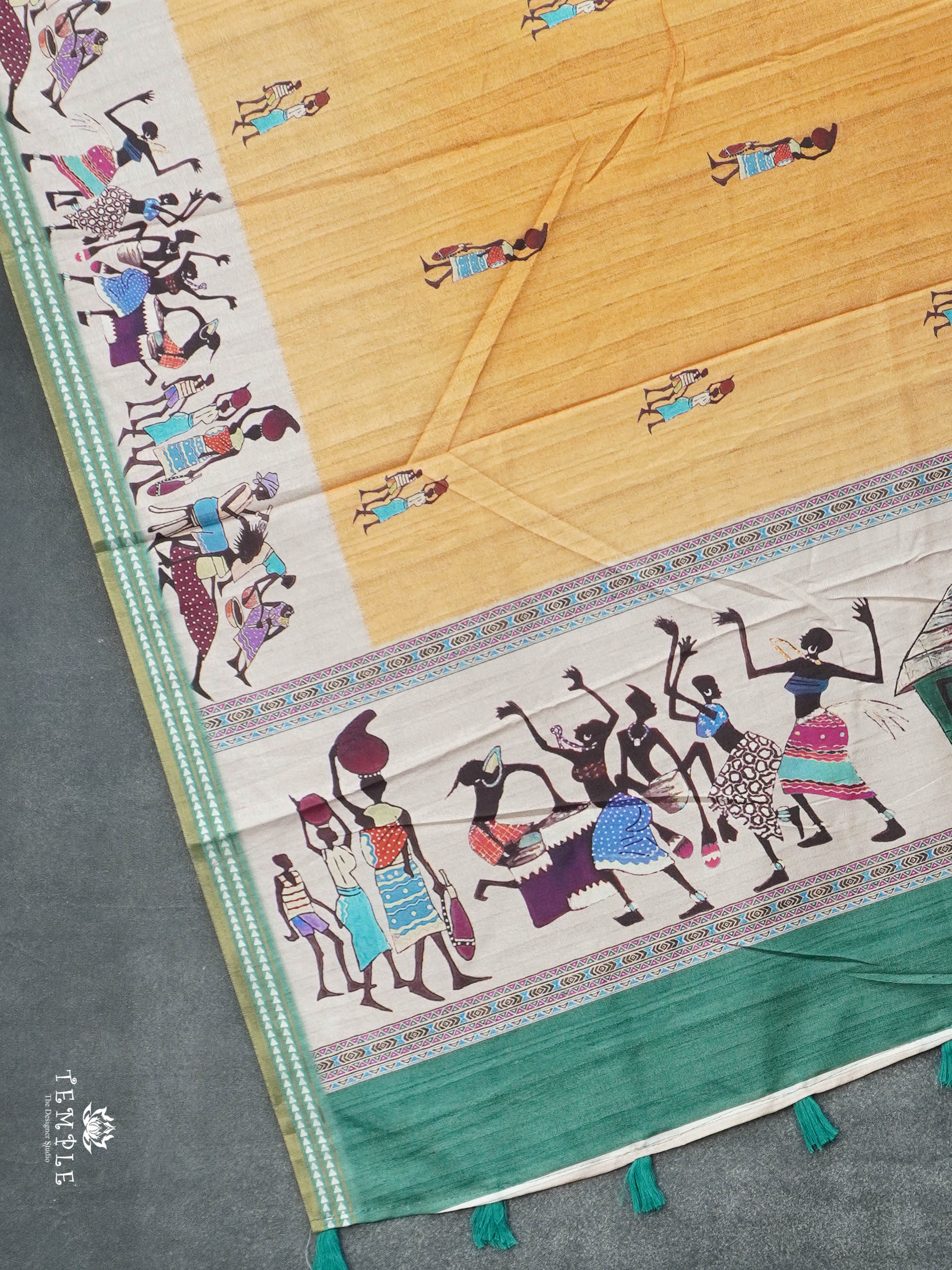 Printed Art Silk Saree | TTDS2940