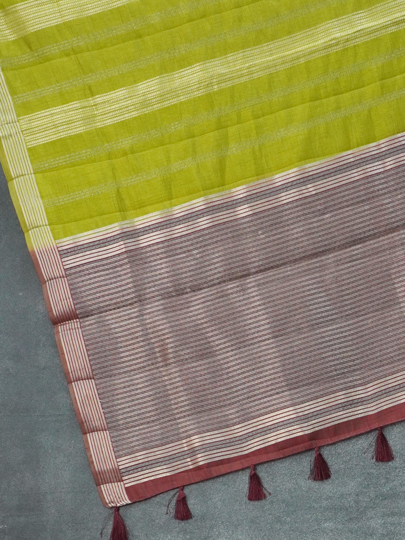 Semi Tussar Silk Saree | TTDS3371