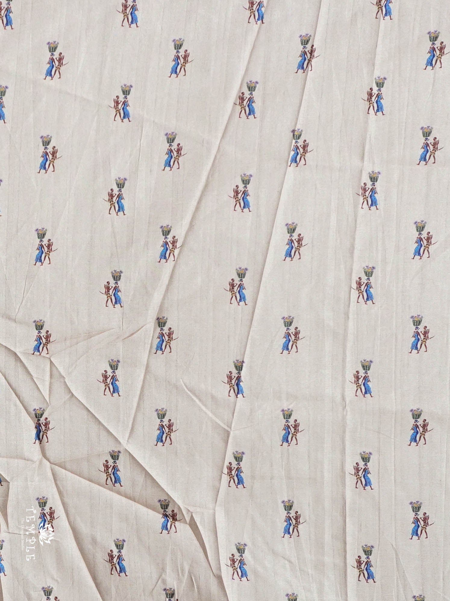 Printed Art Silk Saree | TTDS2939